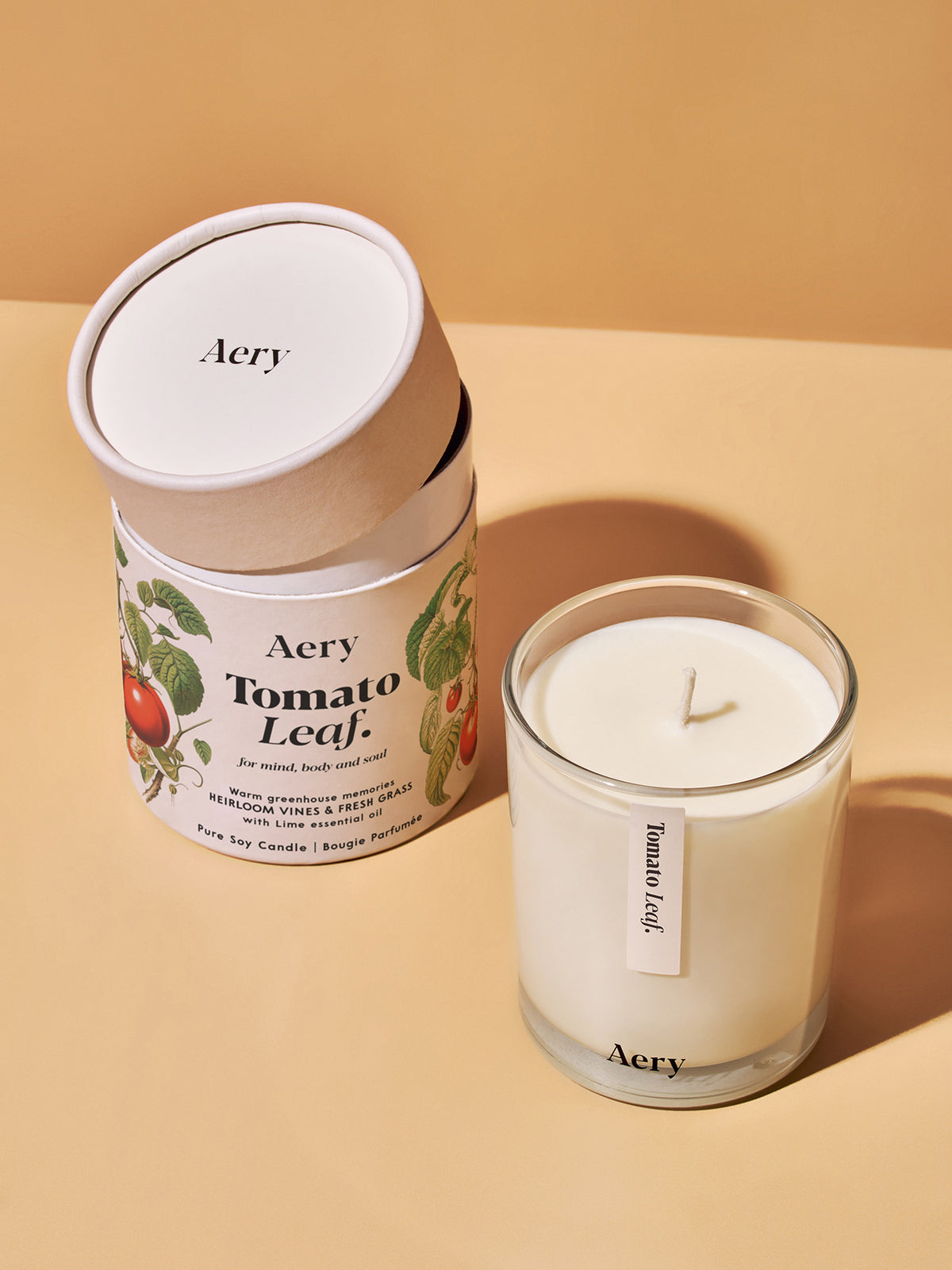 Tomato Leaf Botanical Scented Candle