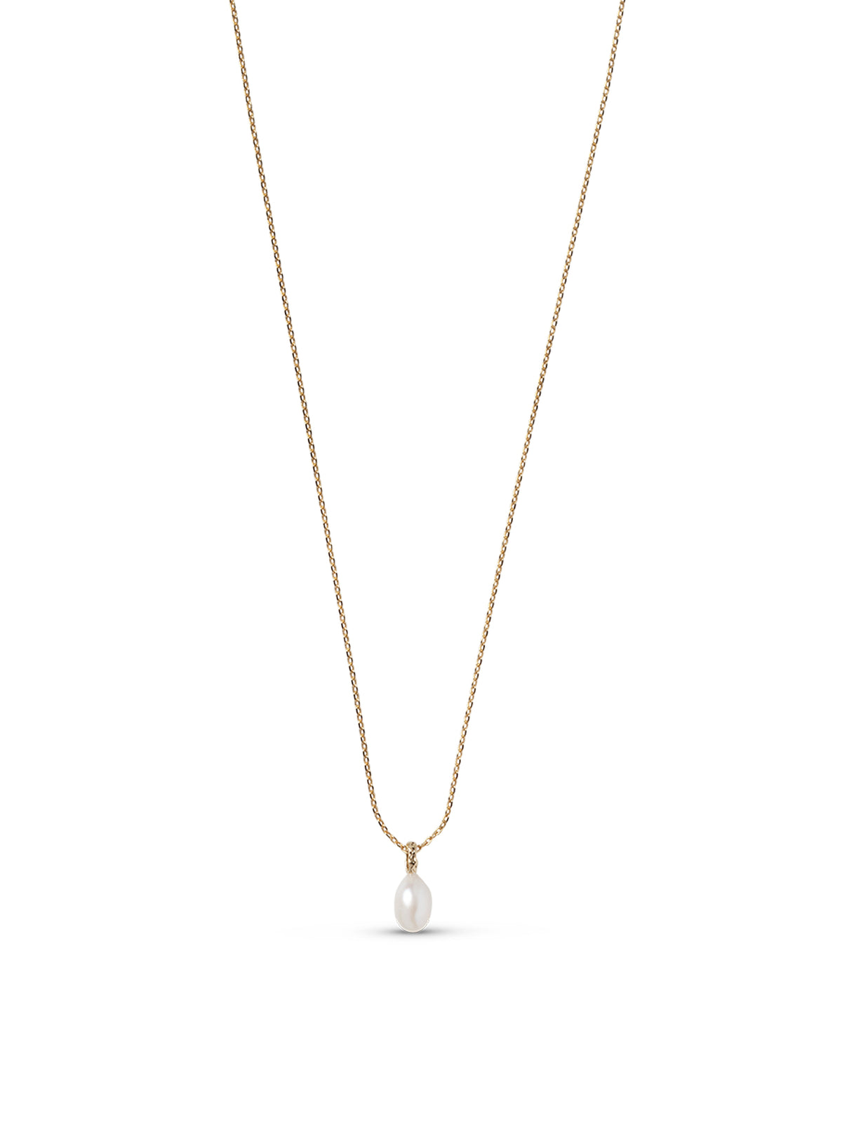 18kt Gold-Plated Significant Pendant Necklace