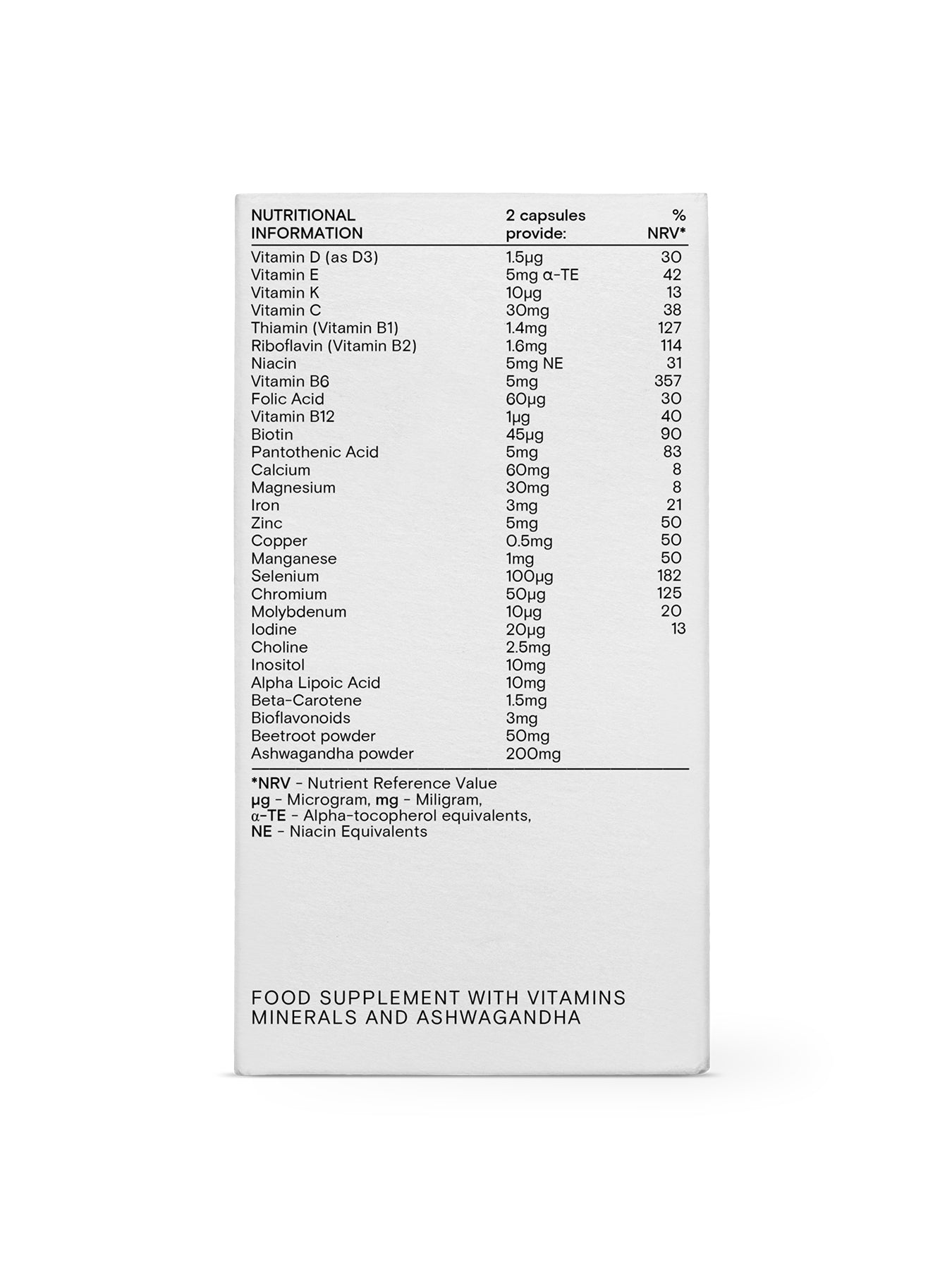Women's Daily Multi Nutrient