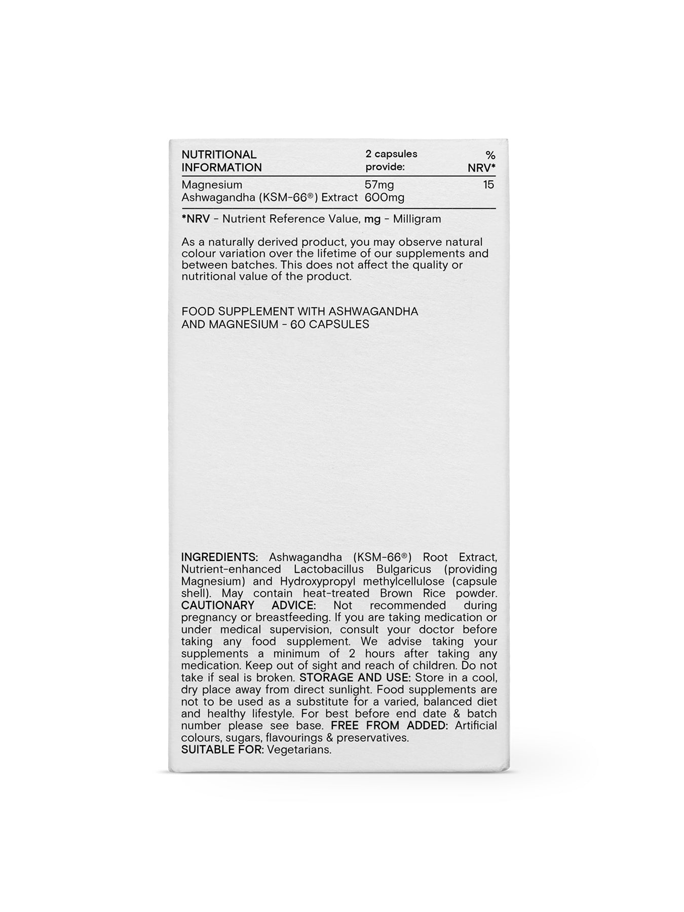 KSM-66 Ashwagandha Plus
