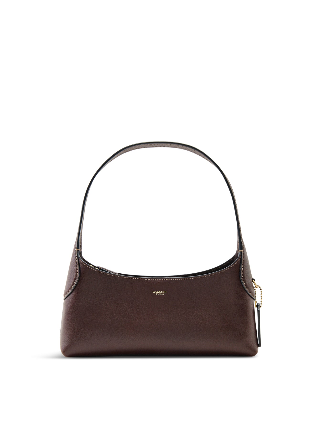 Natural Grain Leather Brooklyn Shoulder Bag 26 - Maple
