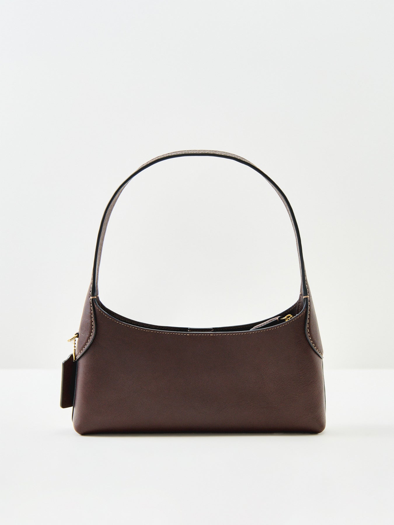 Natural Grain Leather Brooklyn Shoulder Bag 26 - Maple