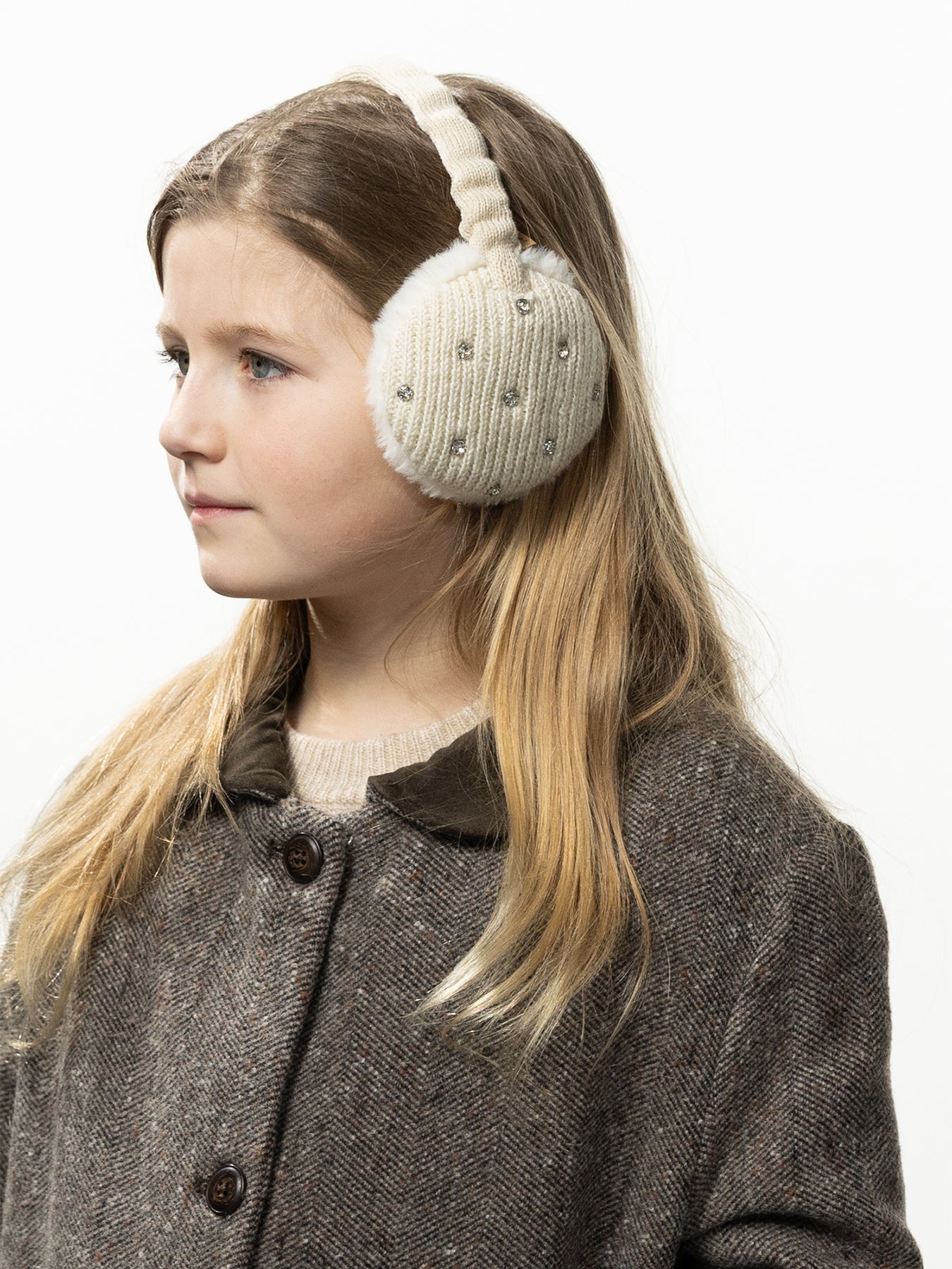 Glitzzers Earmuffs - Cream
