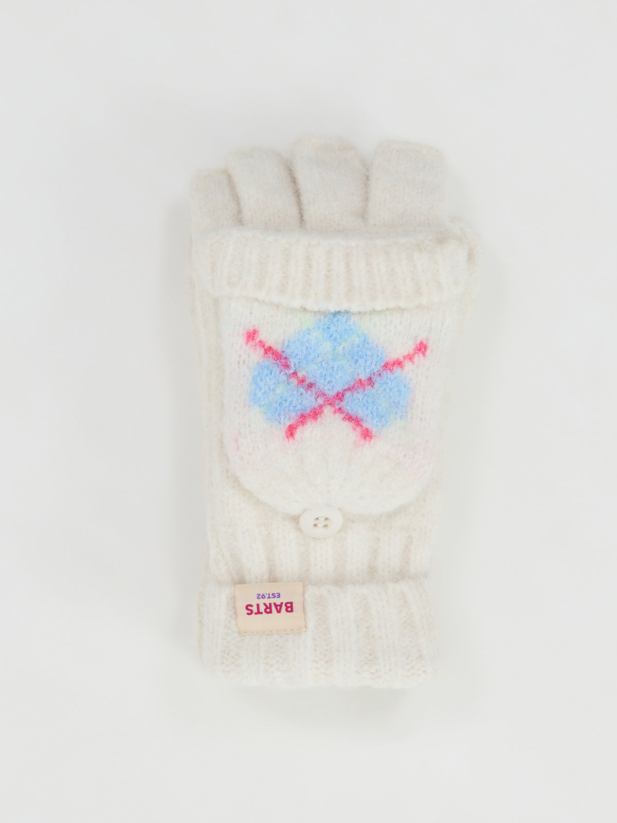 Wool Blend Flurina Bumgloves - Cream