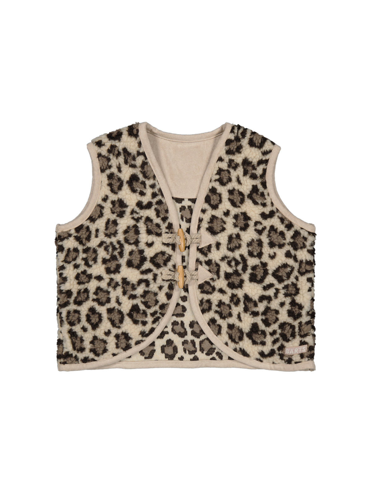 Winna Printed Gilet - Beige