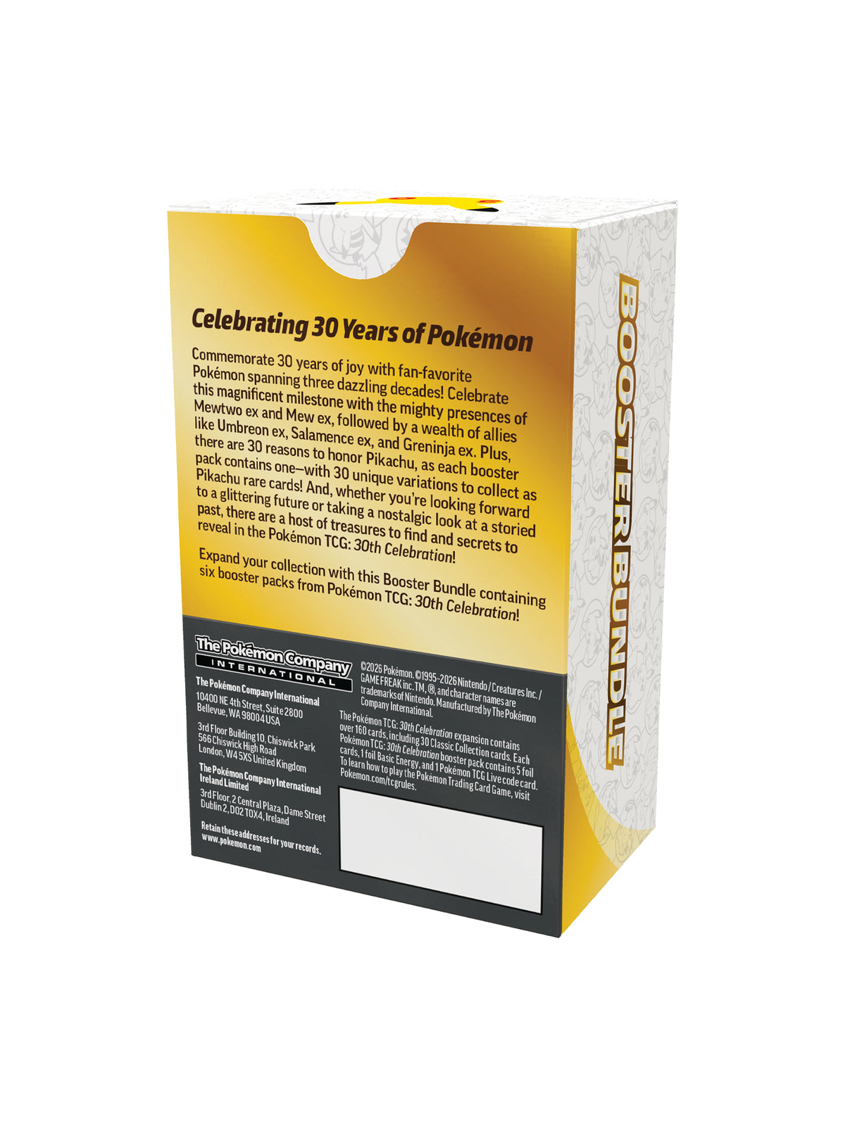 30th Celebration Booster Bundle