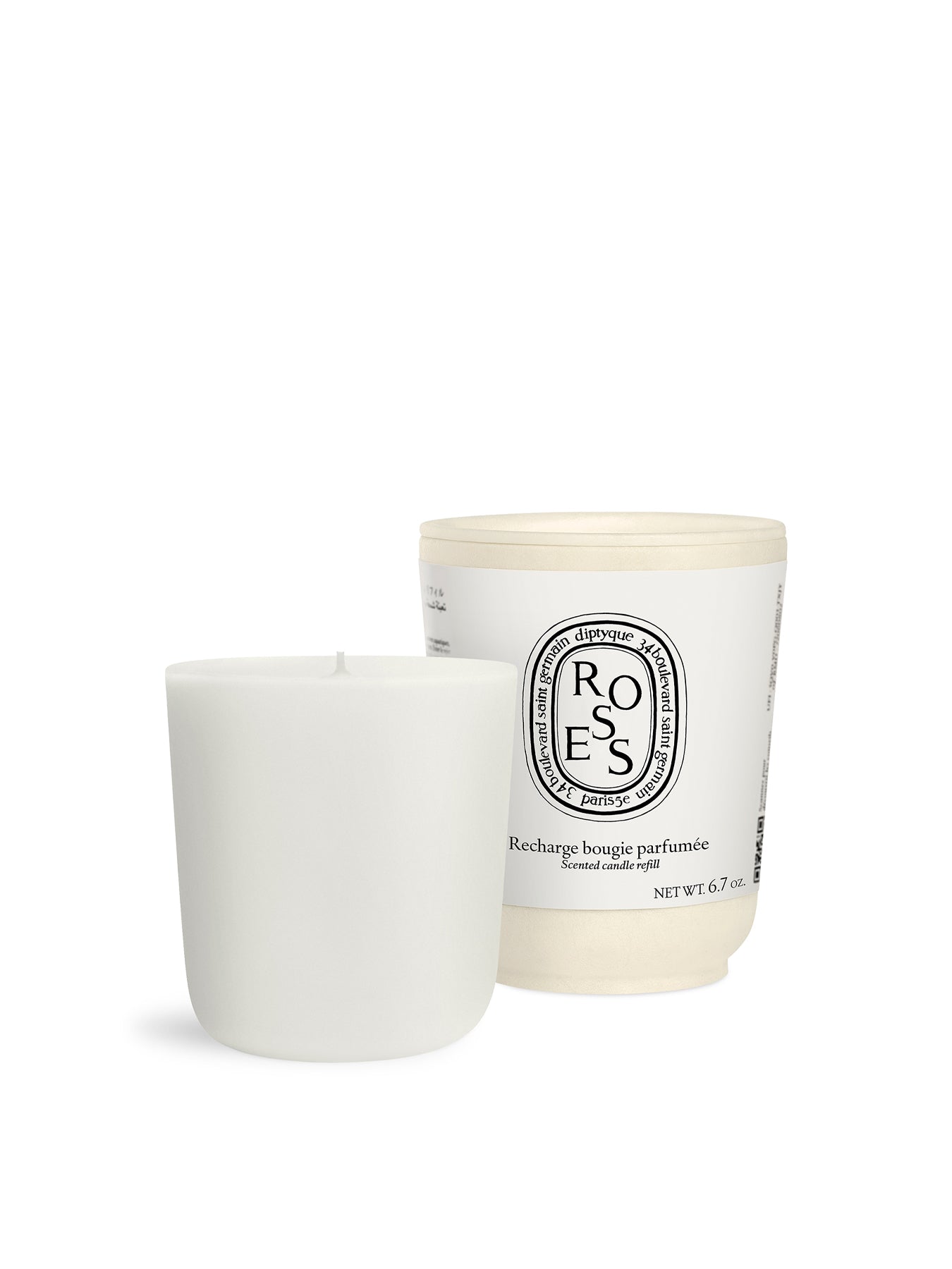 Roses Classic Candle Refill 190g