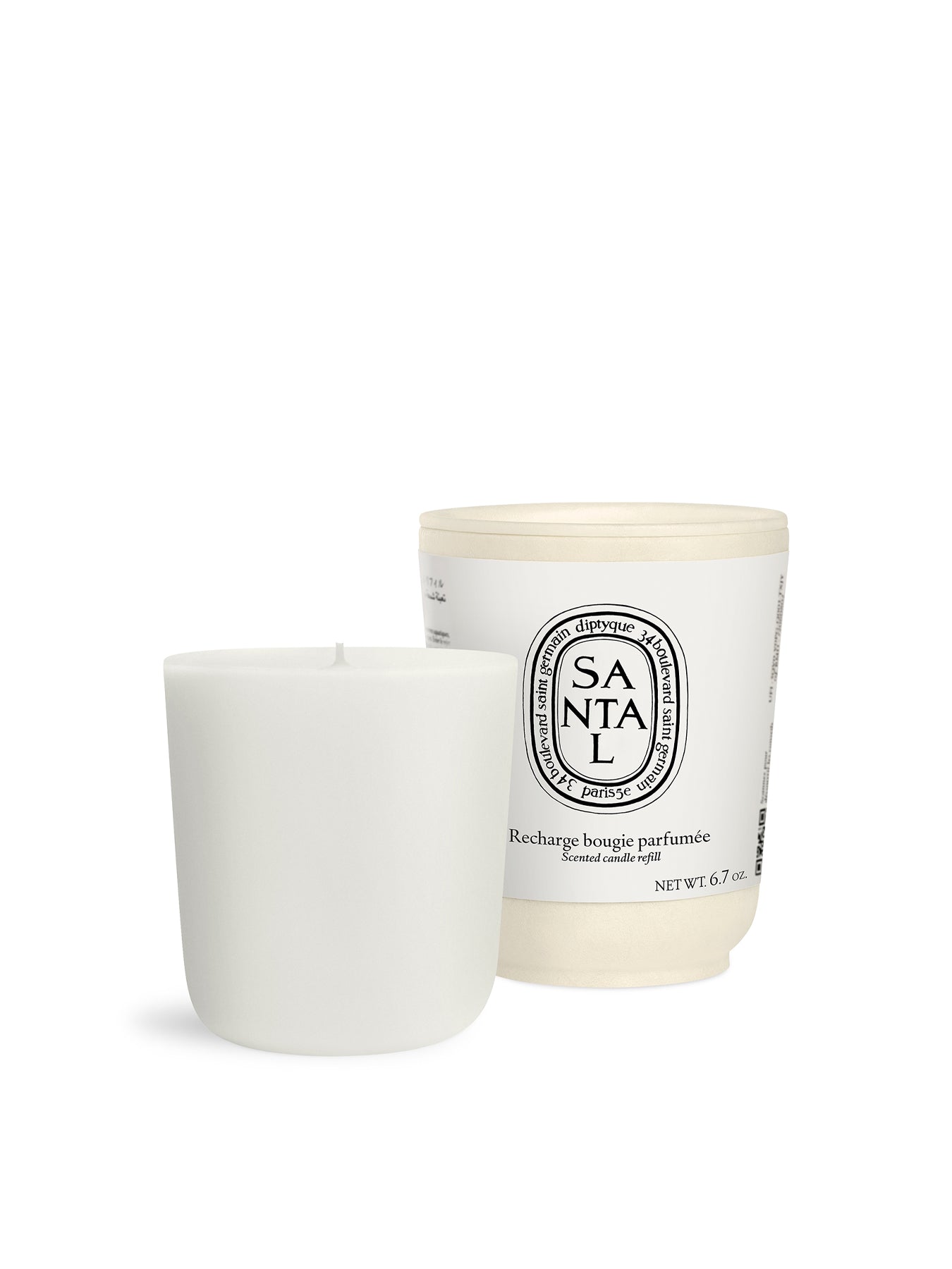 Santal Classic Candle Refill 190g