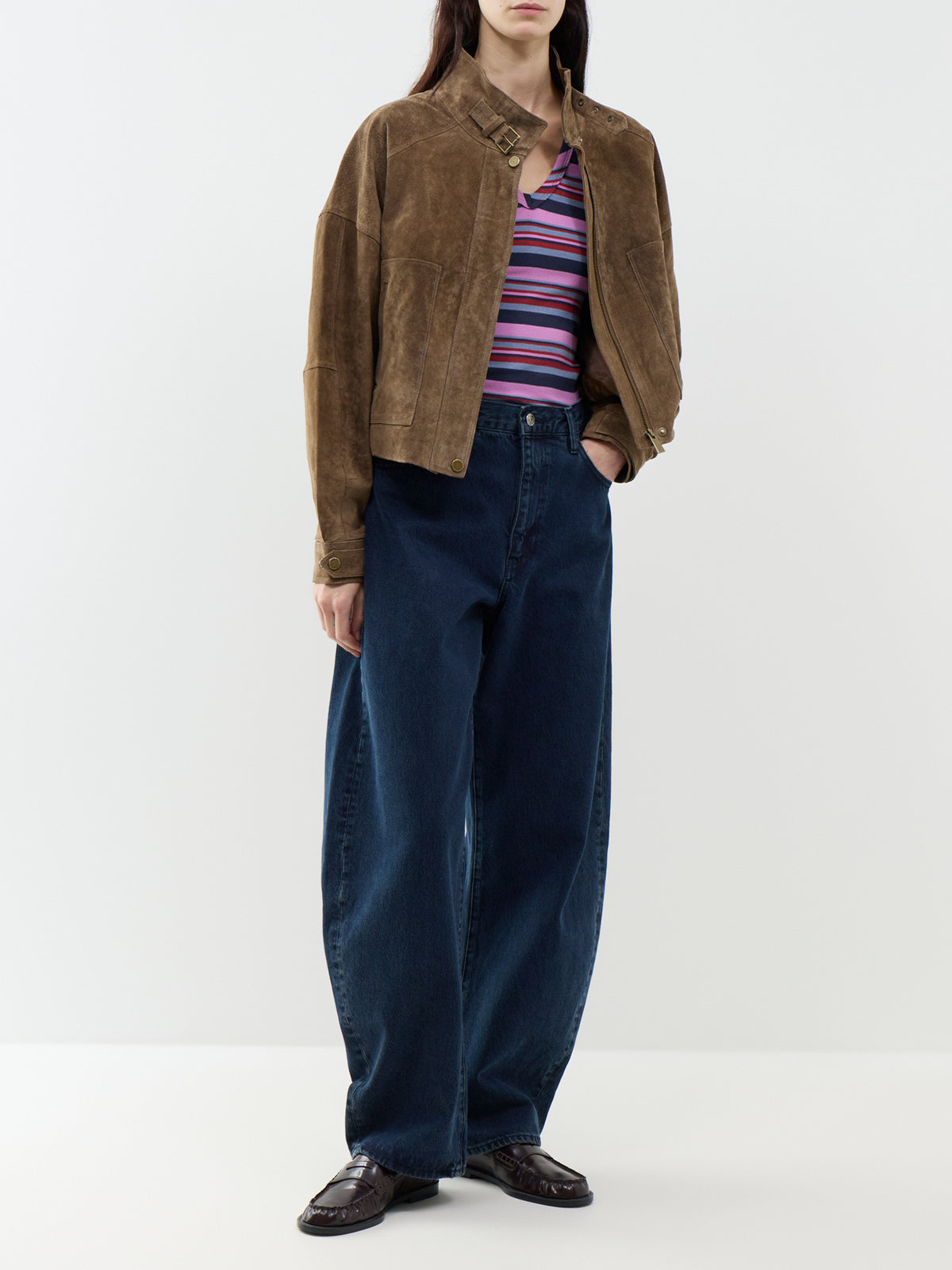 Isla  Suede Short Jacket