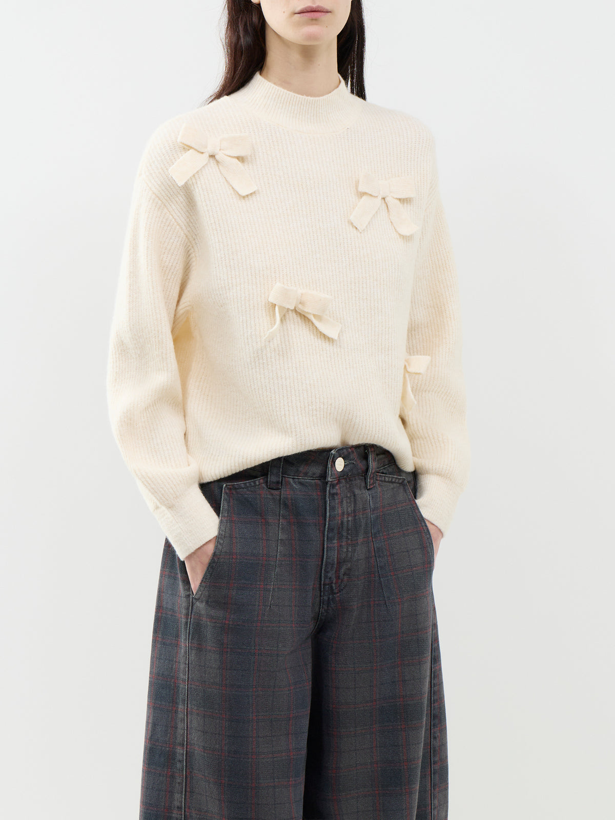 Lisa Bow Long Sleeve Jumper