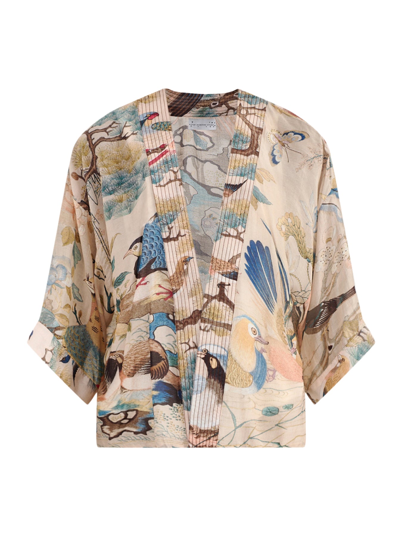 Women's Hummingbird Modal-Blend Short Kimono