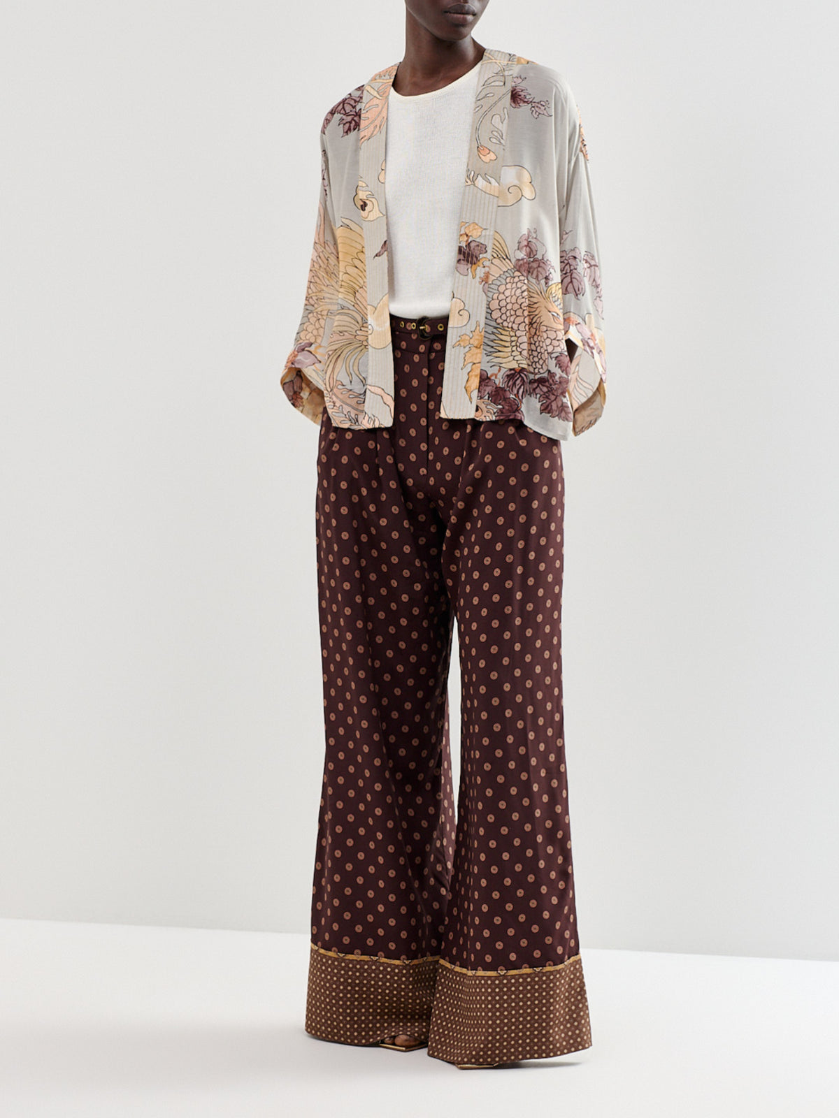 Women's Phoenix Modal-Blend Short Kimono