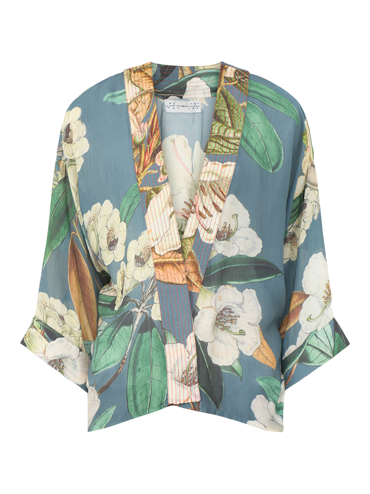 Rhodoleia Short Kimono