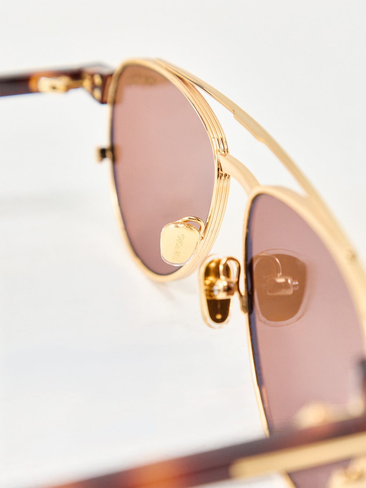 ANTHONY 02 Shiny Gold Sunglasses