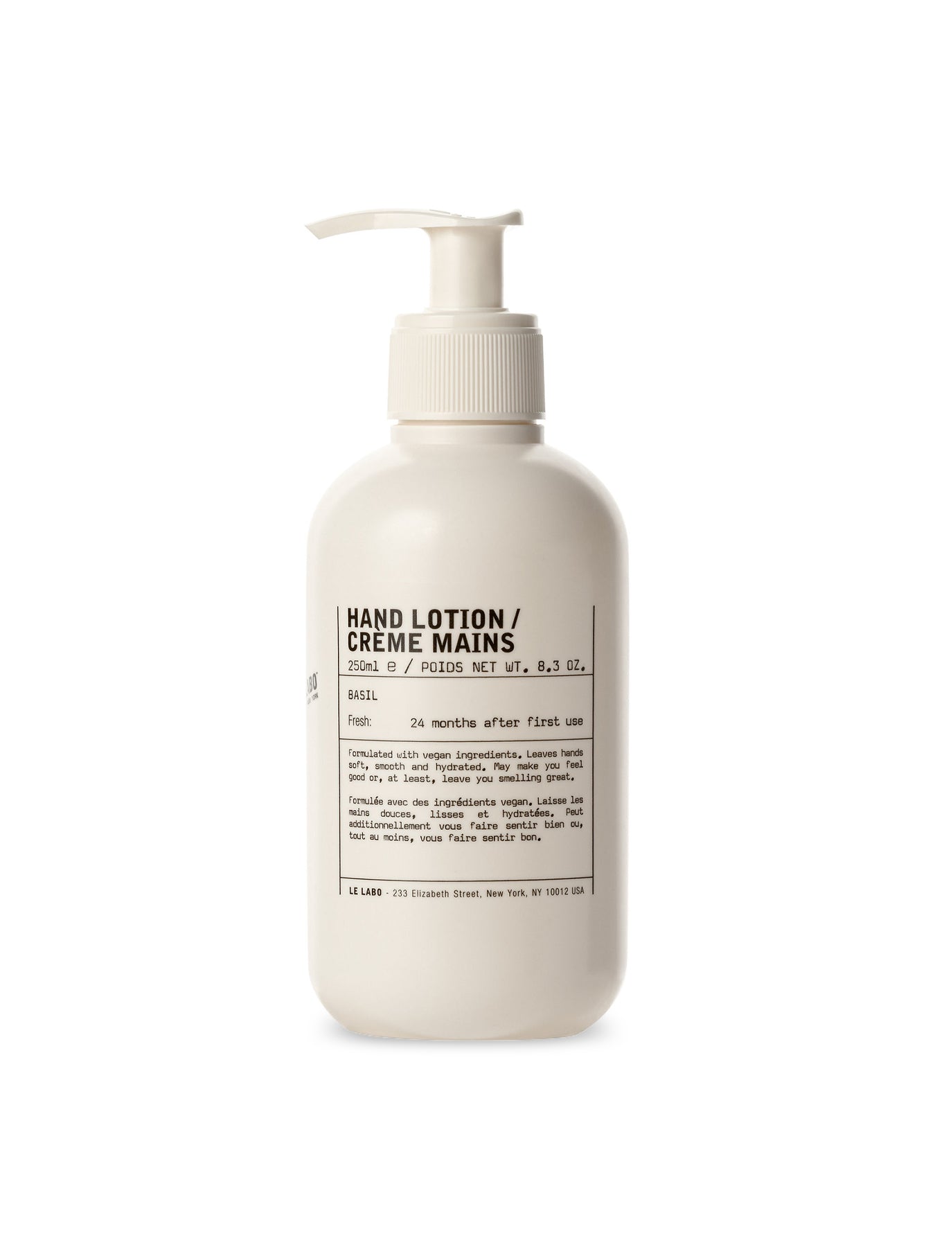 Basil Hand Lotion 250ml