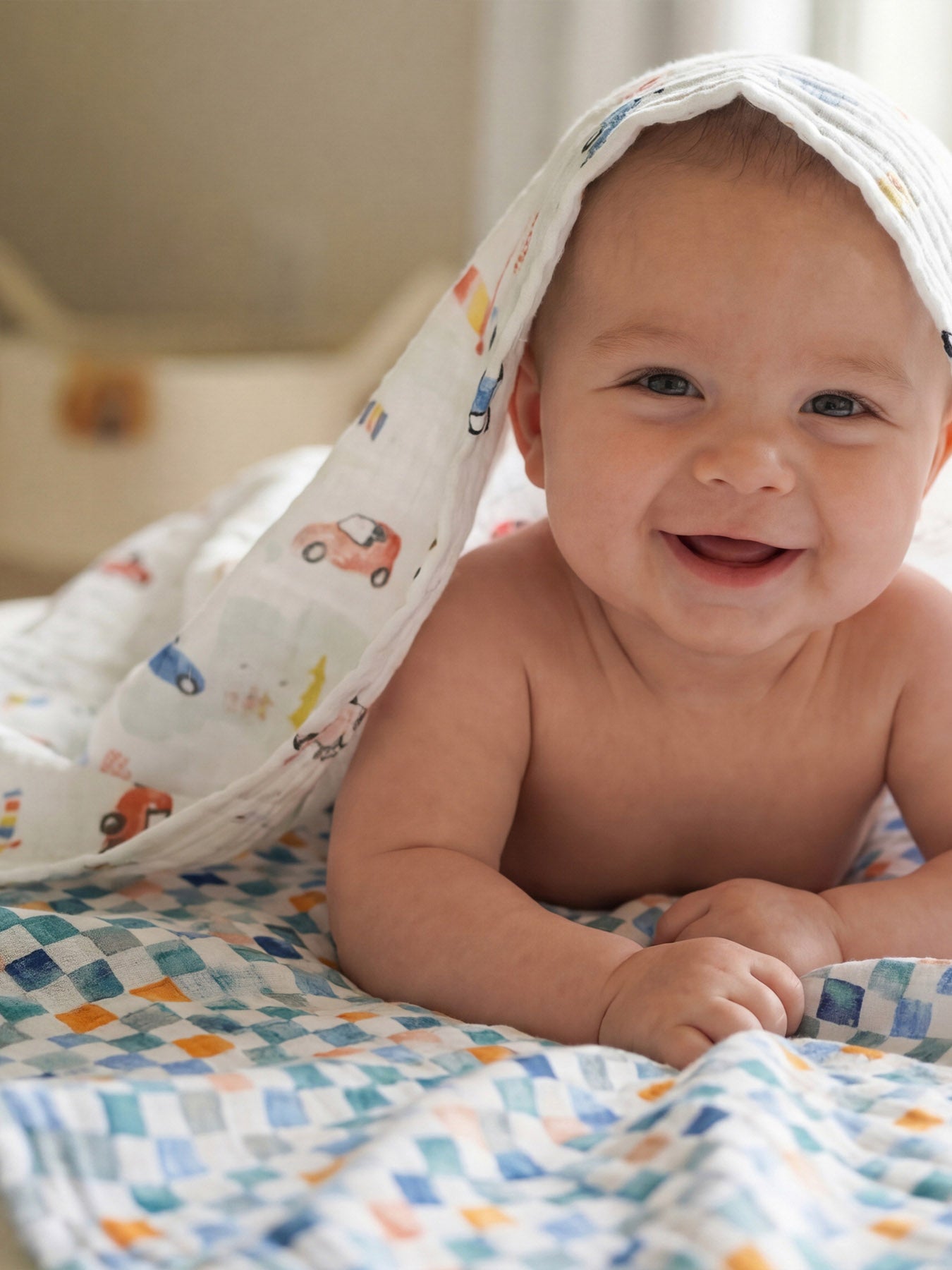 aden + anais Vintage Cars Swaddle Blankets Pack of 2