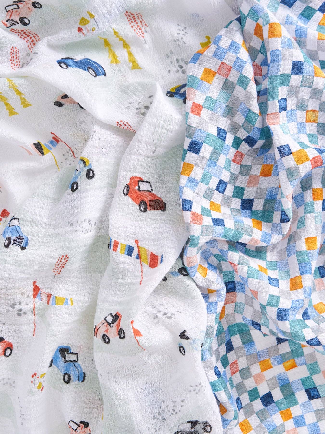 aden + anais Vintage Cars Swaddle Blankets Pack of 2