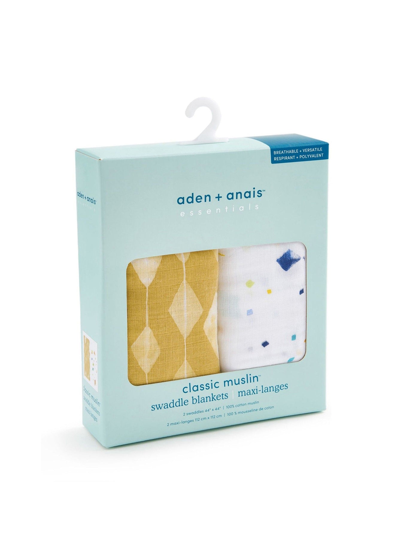 aden + anais Kite Parade Swaddle Blankets Pack of 2
