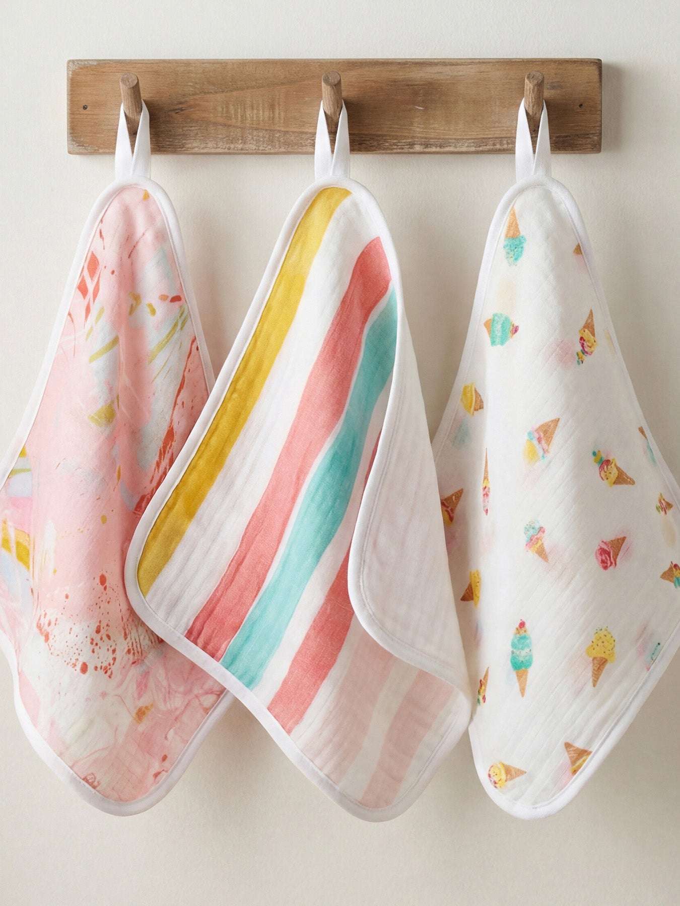 aden + anais Ice Cream Dreams Muslin Squares Pack of 5