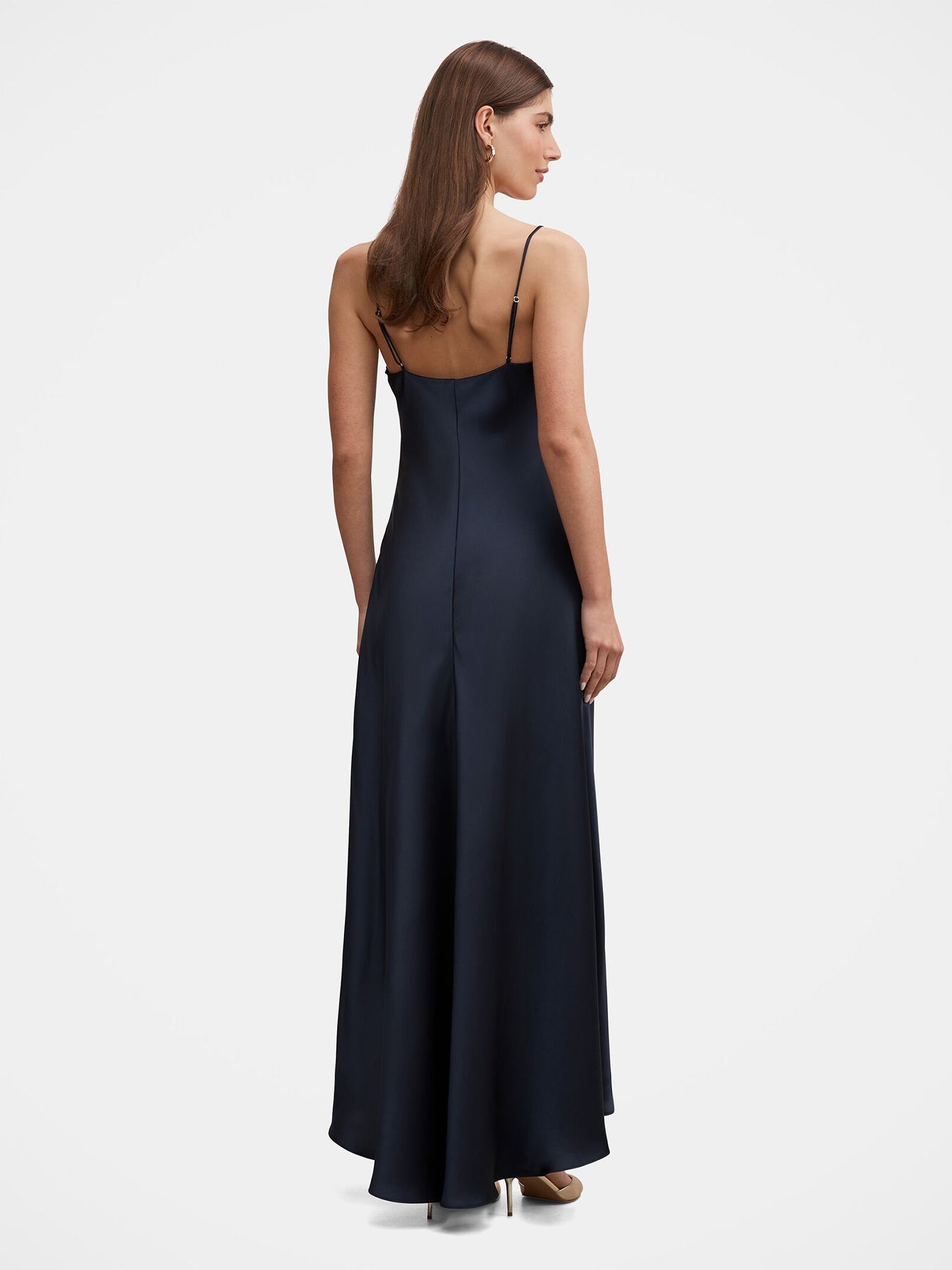 Women's Tilesha Satin Cowl Slip Maxi Dress
