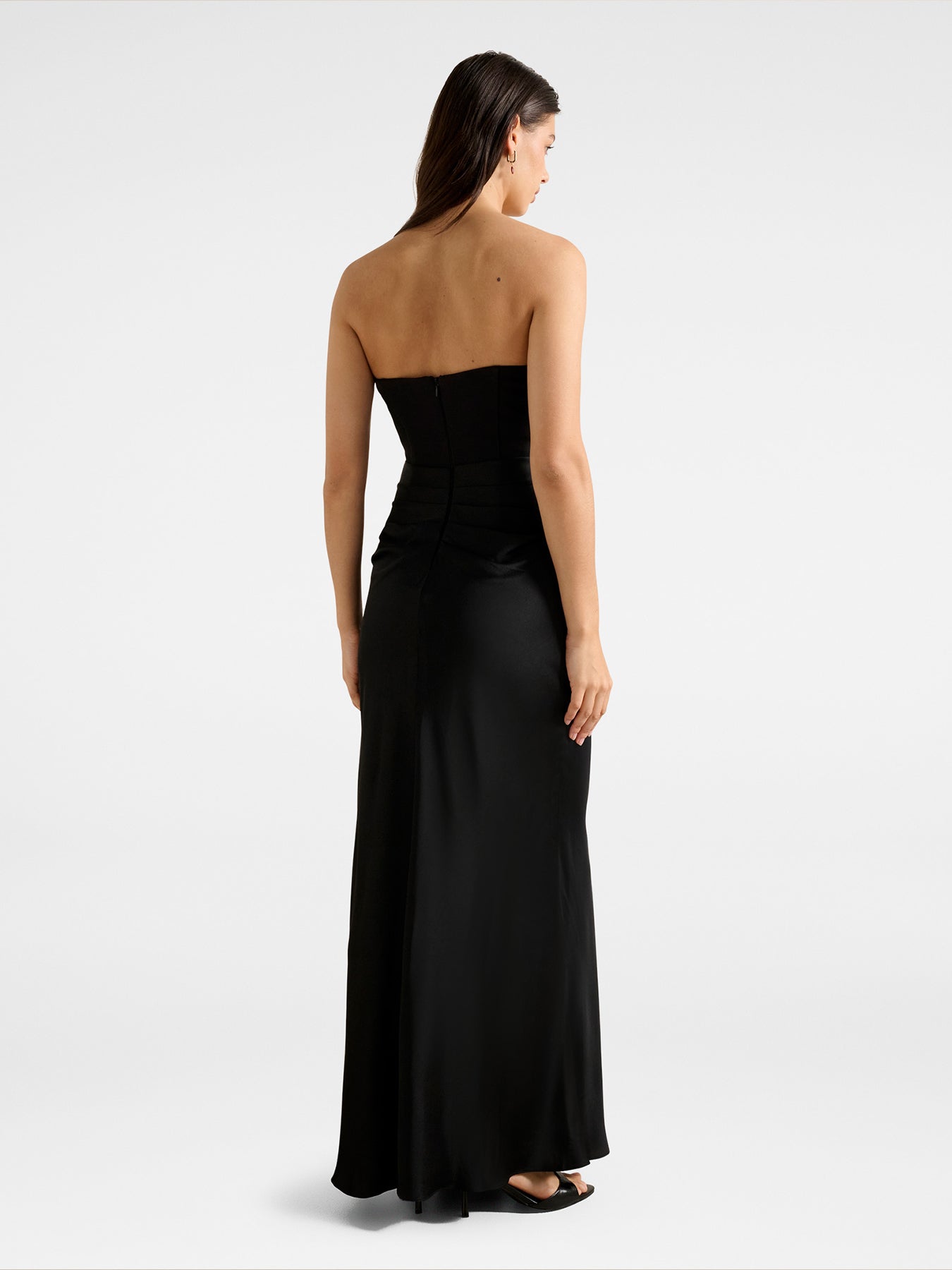 Women's Isra Drape Strapless Maxi Dress