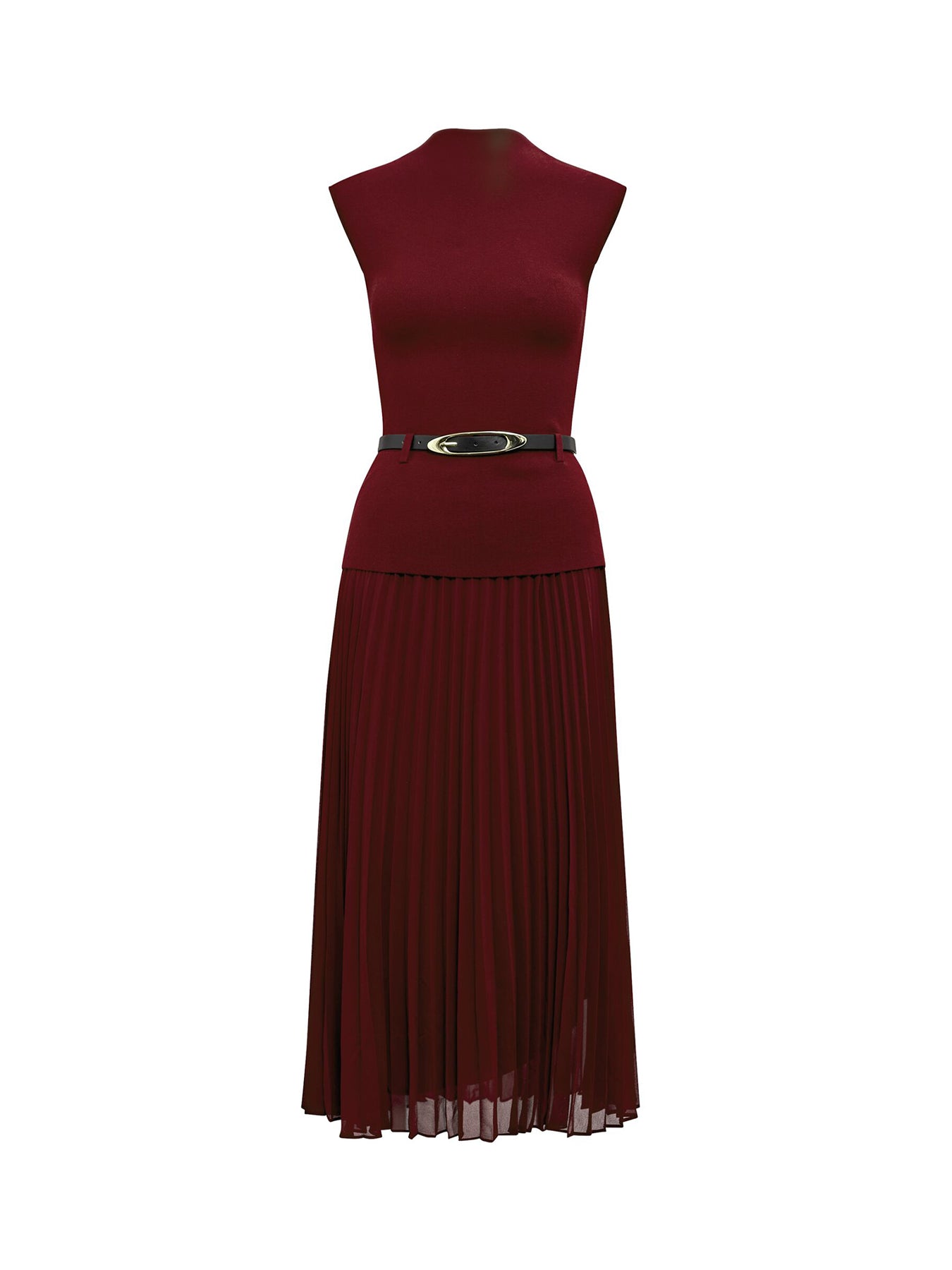 Women's Lorelei Woven Mixed Midi Dress