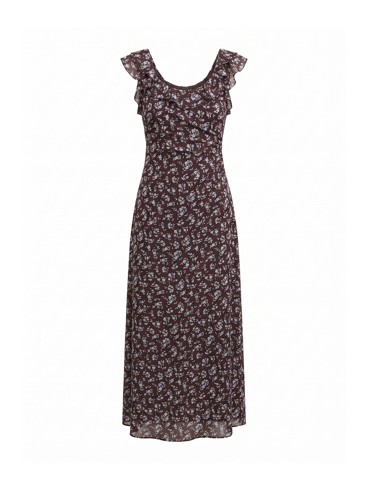 Women's Paige Ruffle Midi Dress
