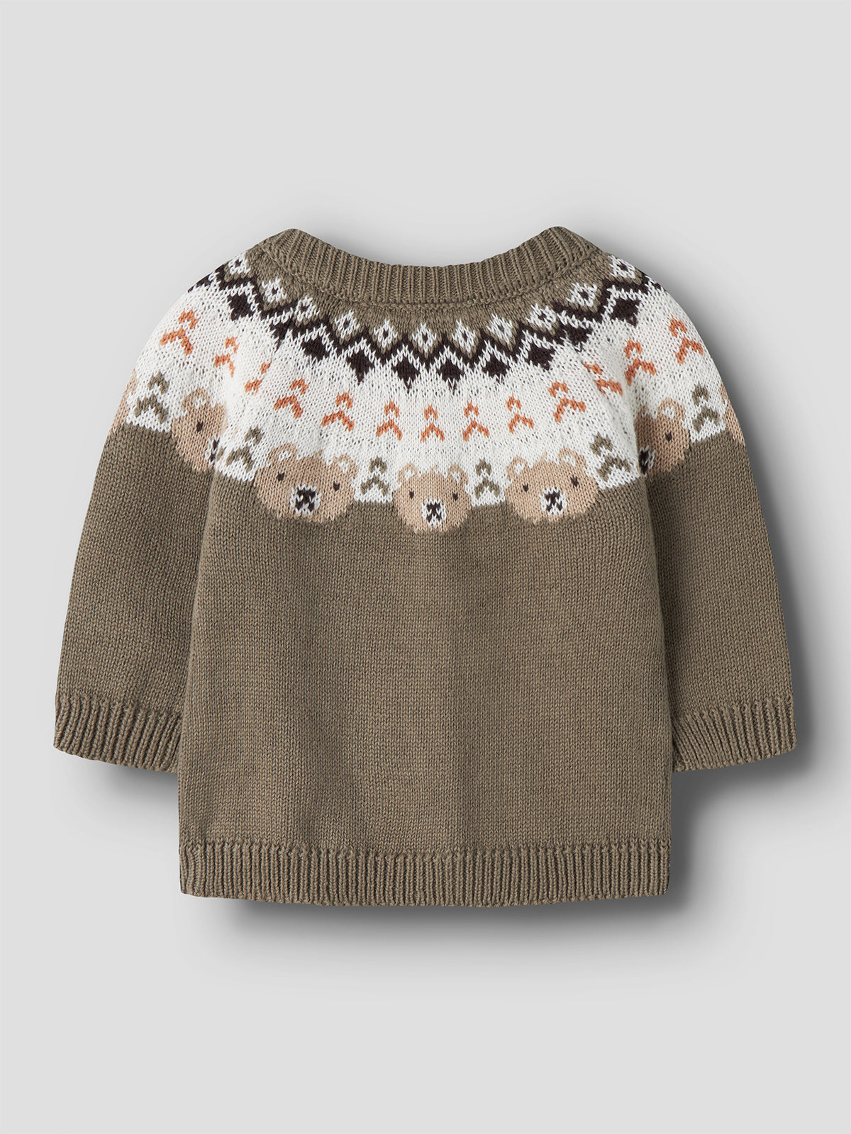 Baby Osmane Organic Cotton Knitted Cardigan - Mermaid