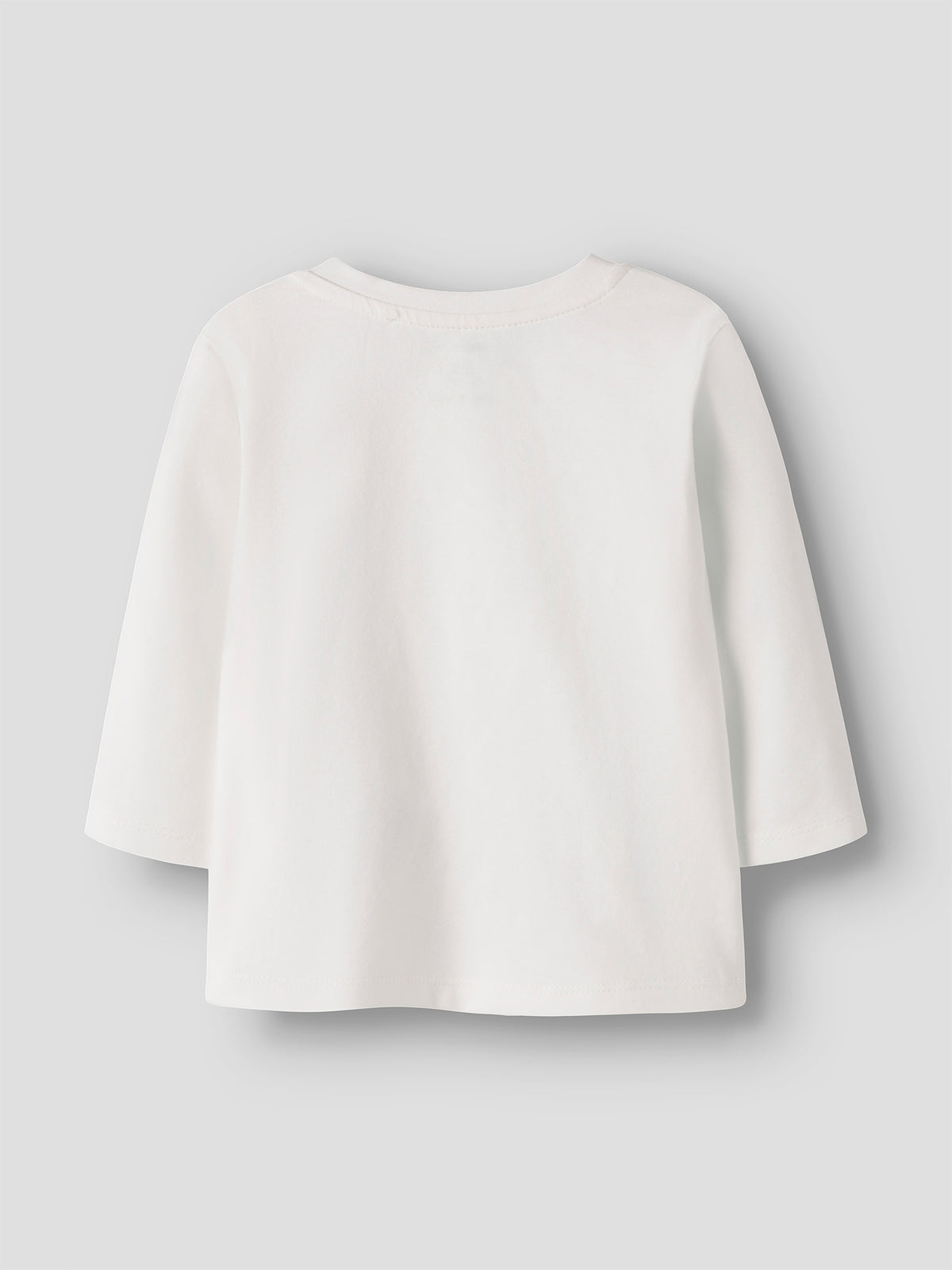 Baby Olekris Organic Cotton Long-Sleeved Top - Cloud Dancer