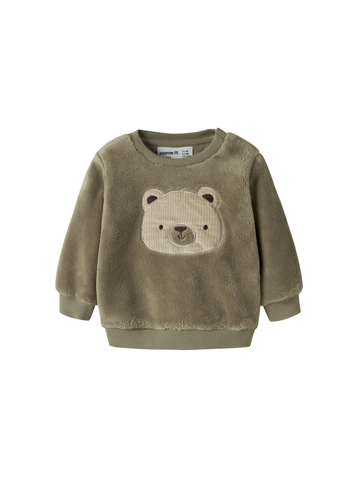 Recycled Oliwer Baby Teddy Sweatshirt