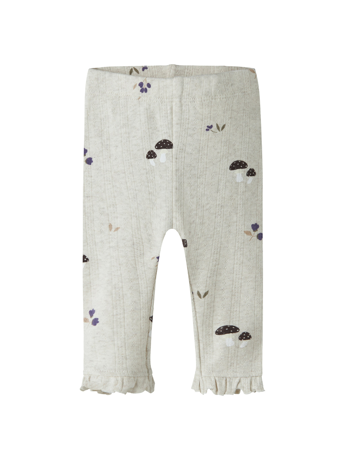 Baby Olefine Organic Cotton Leggings - Peyote Melange
