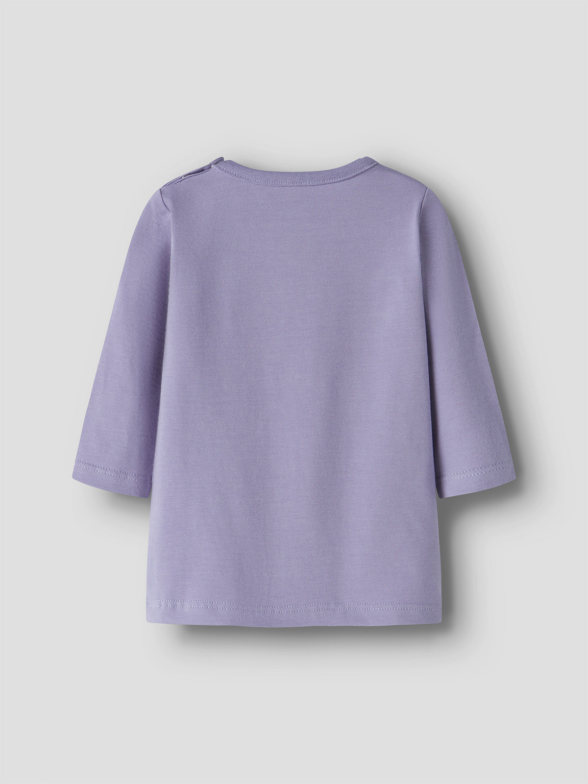 Baby Olalia Organic Cotton Long-Sleeved Top - Heirloom Lilac