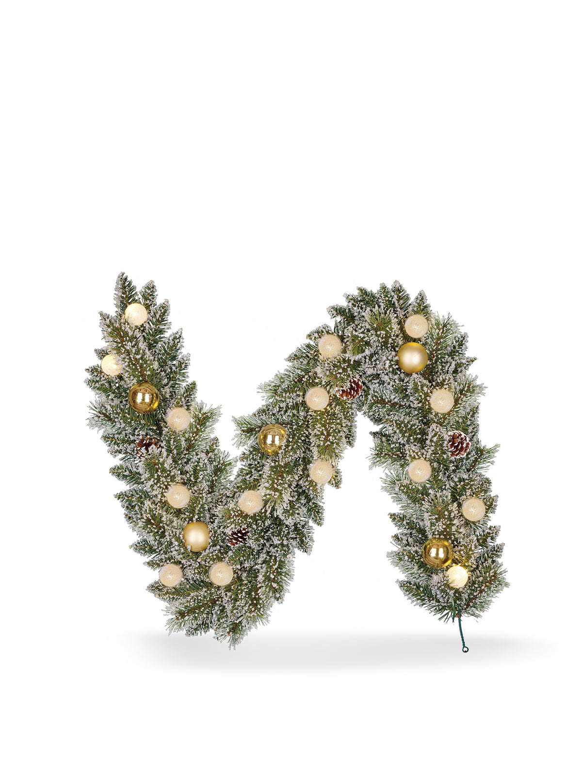 Kaprun LED 15-Light Battery Operated Garland With Timer 180cm