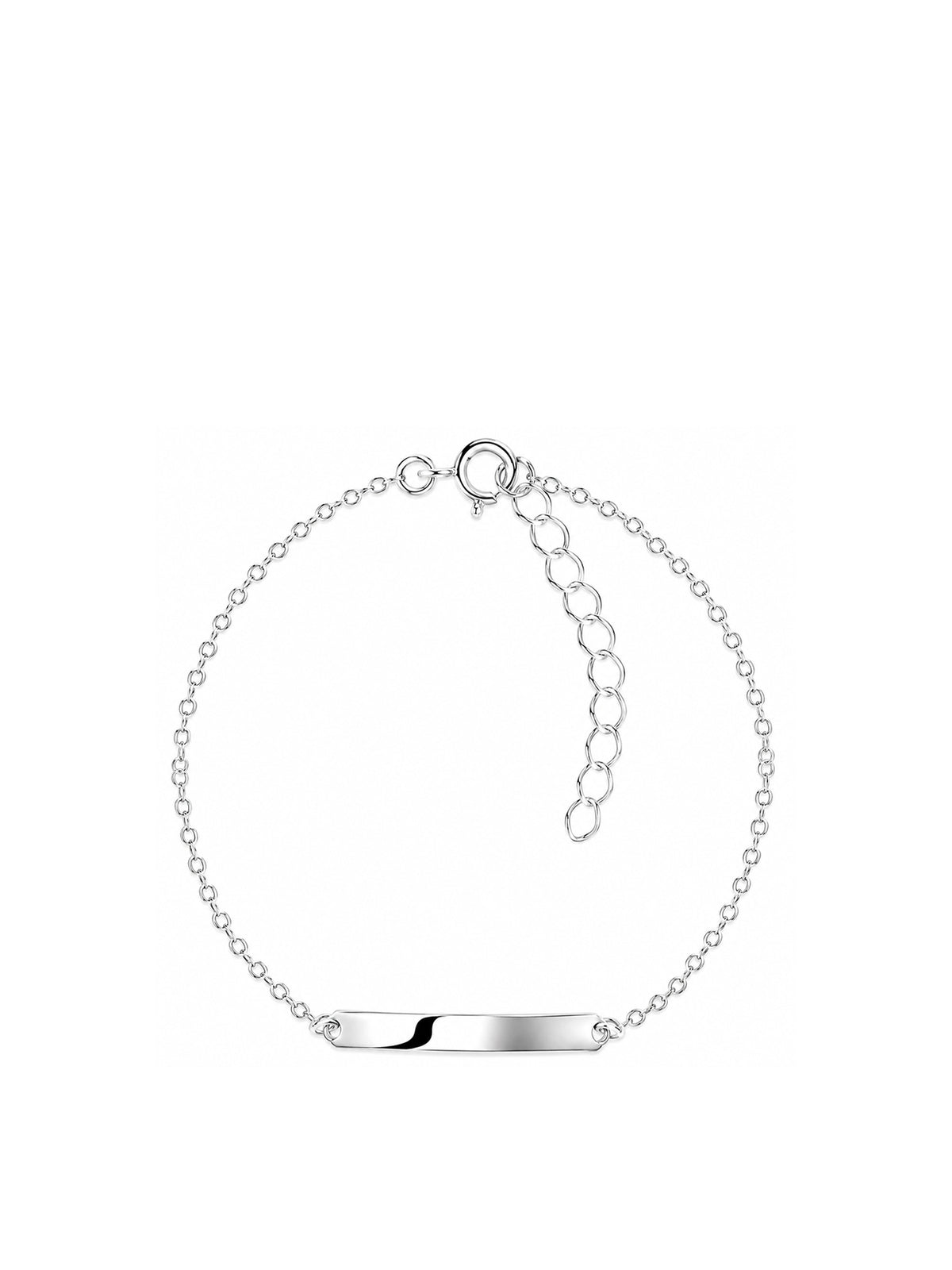 Sterling Silver Bar Bracelet