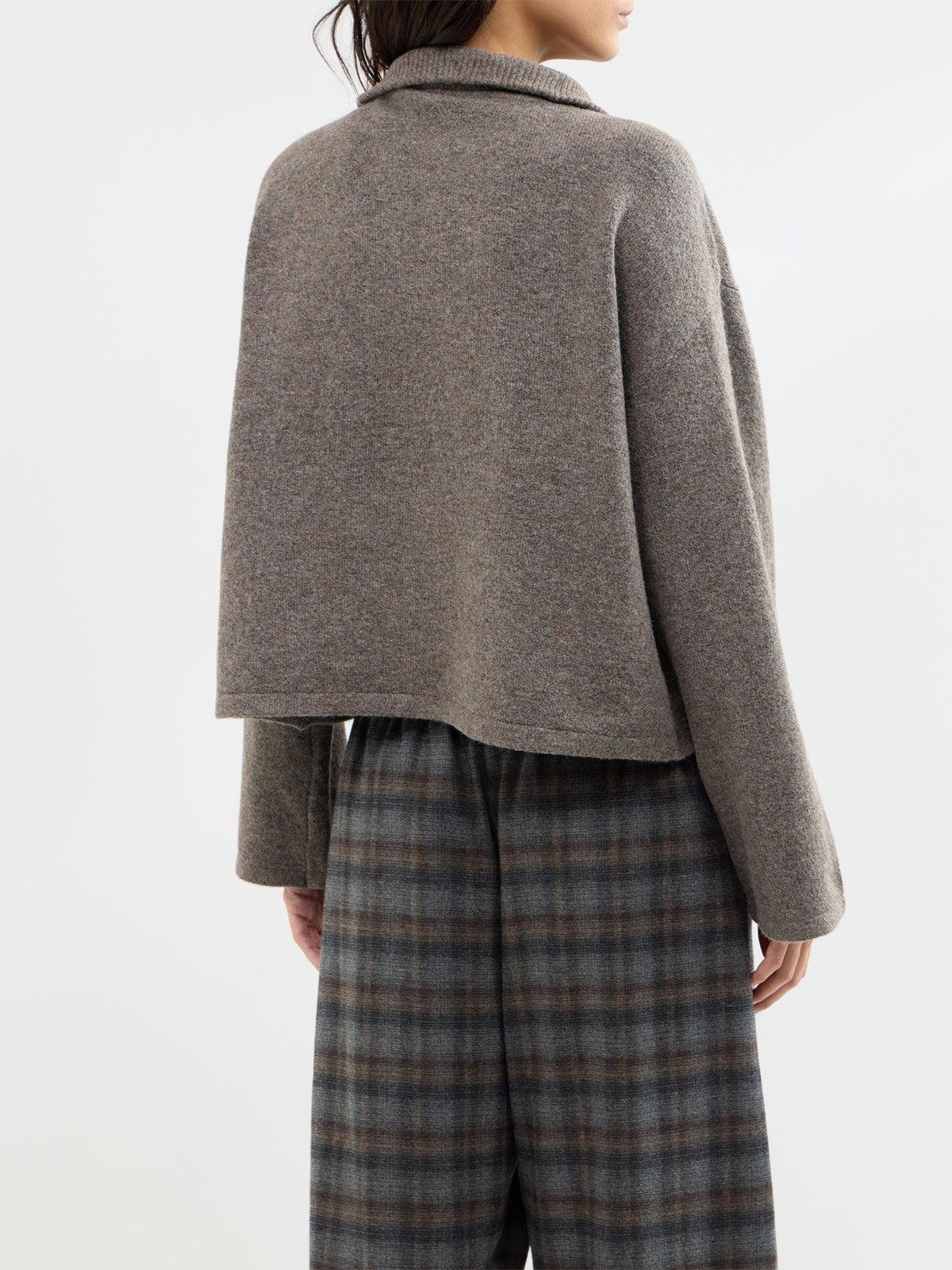 Clara Half-Zip Knitted Jumper