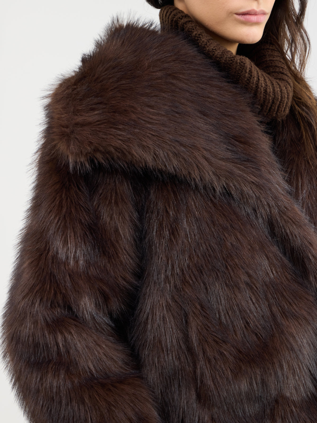 Dawn Faux Fur Collar Jacket