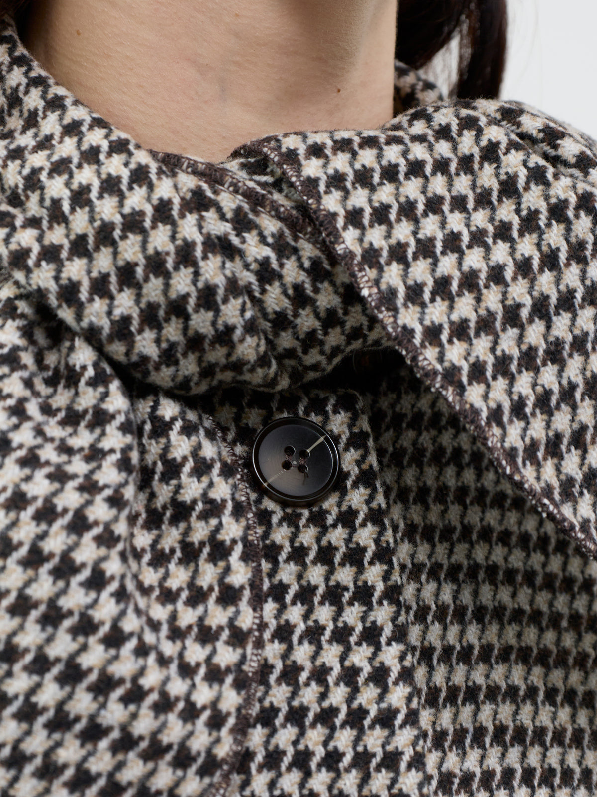Adelina Scarf Check Jacket