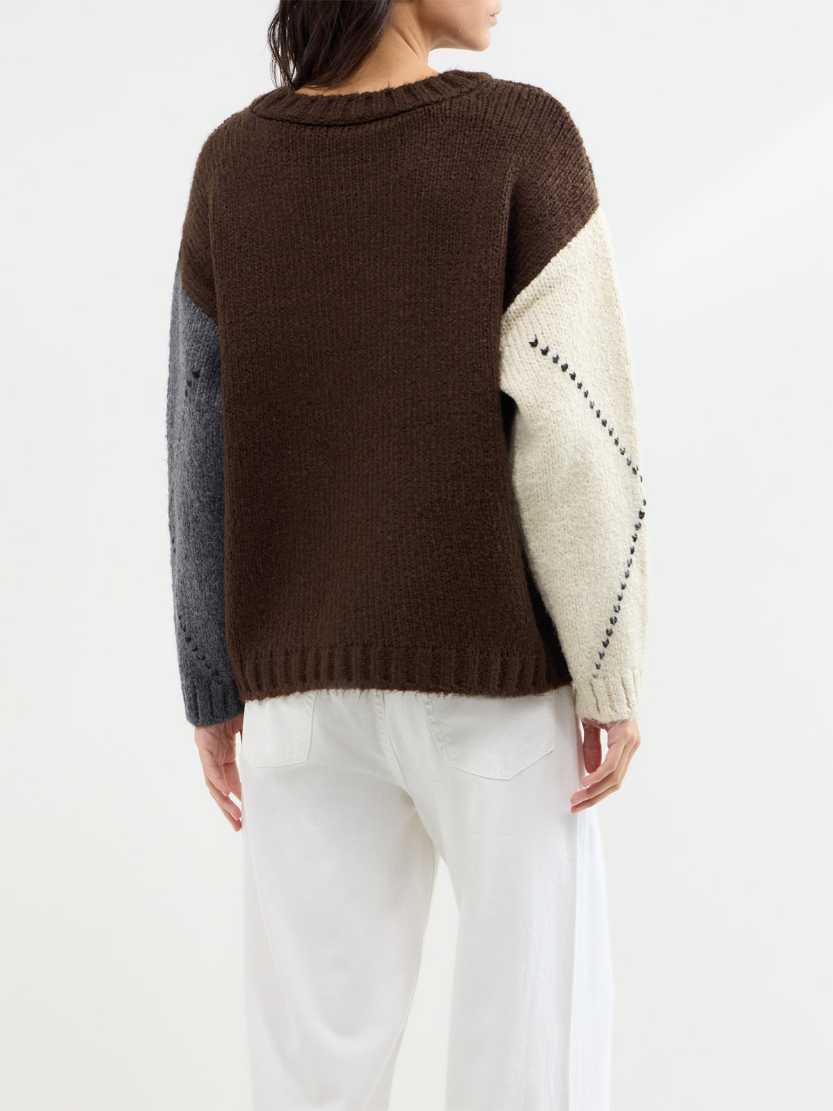 Cozy Argyle Crew Neck Jumper