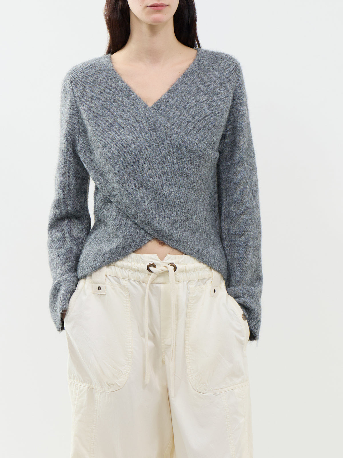 Maggie Cross V-Neck Jumper
