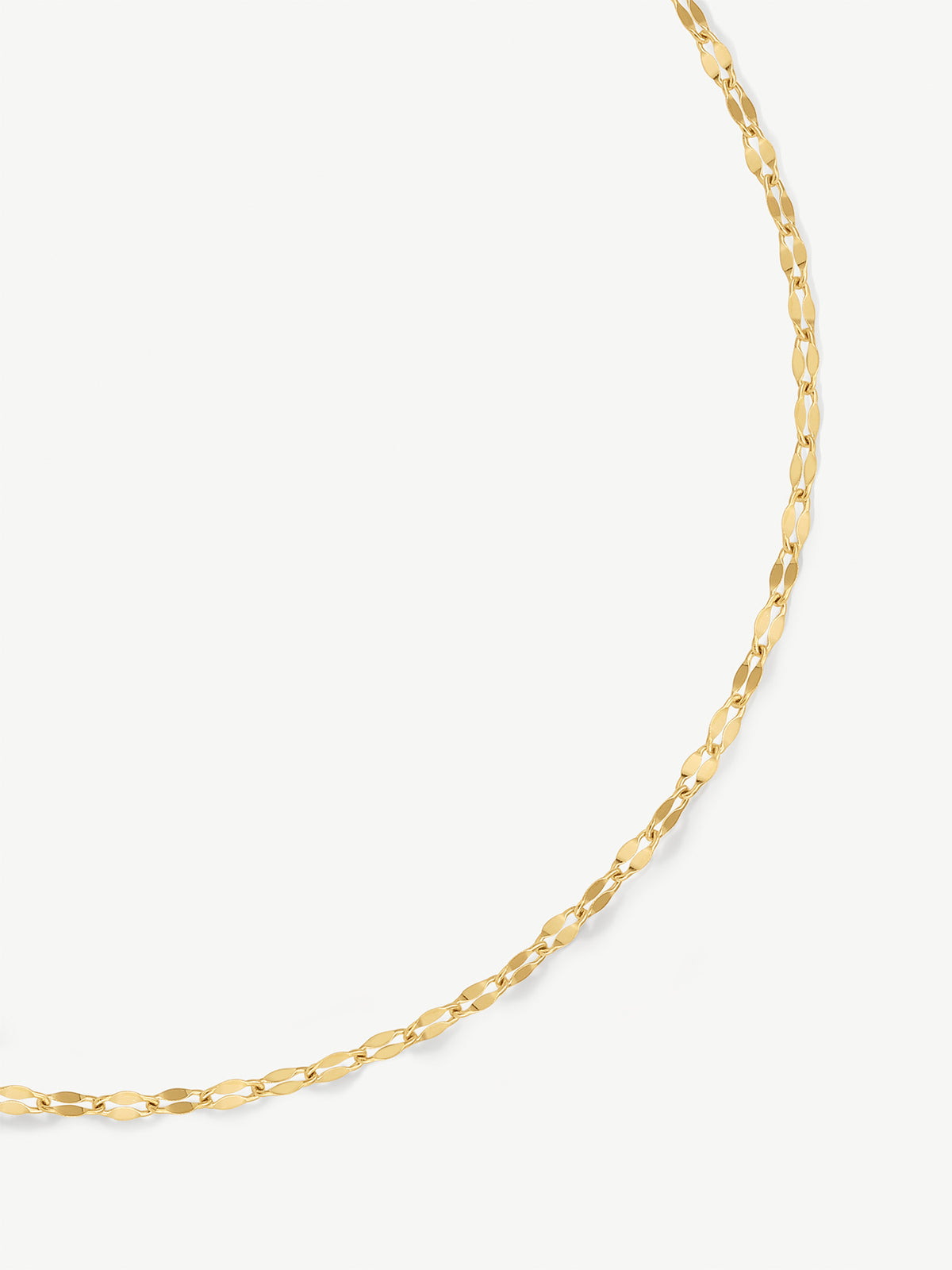 Stainless Steel Dainty Necklace - Gold