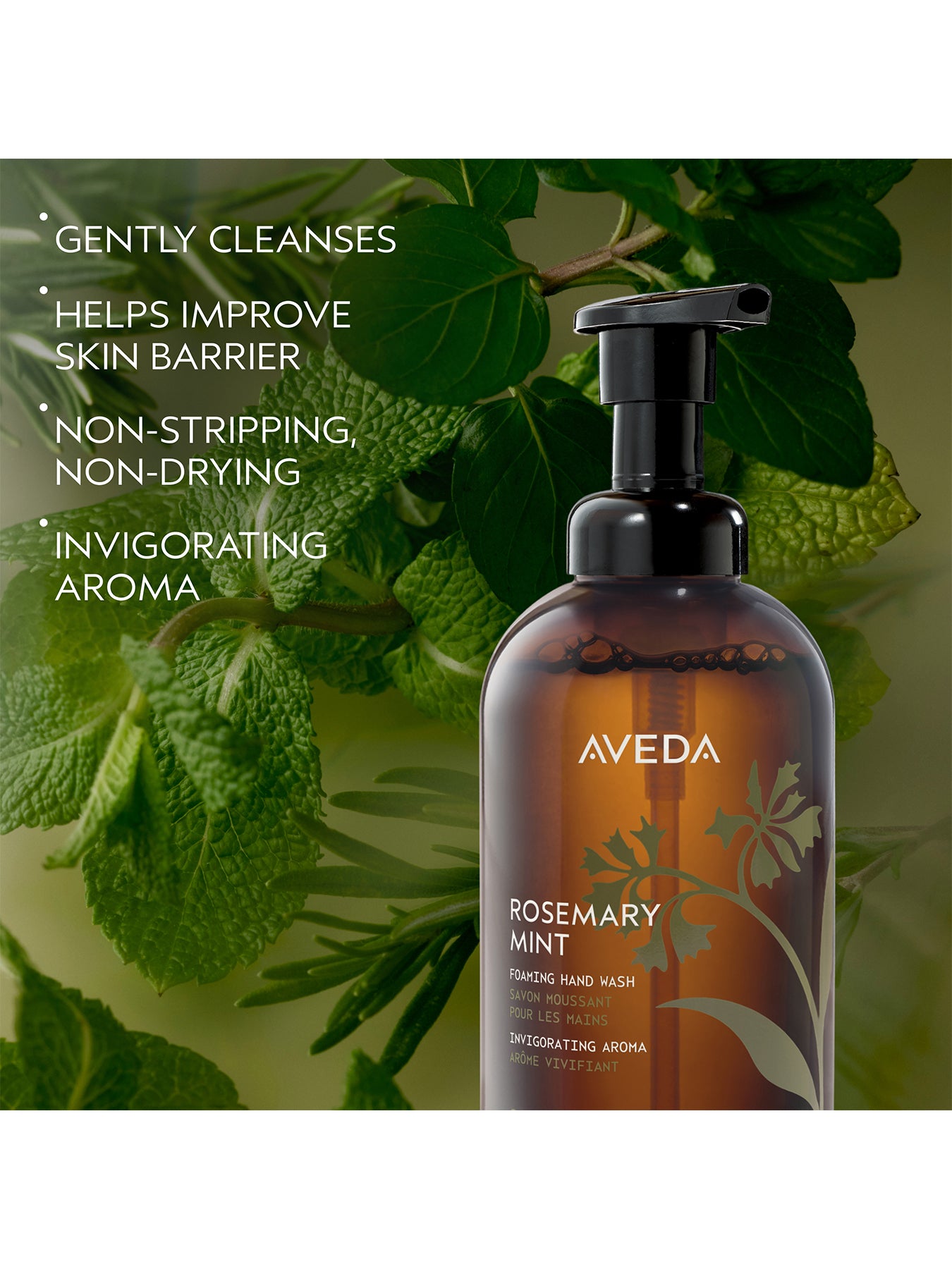 Rosemary Mint Invigorating Foaming Hand Wash 240ml