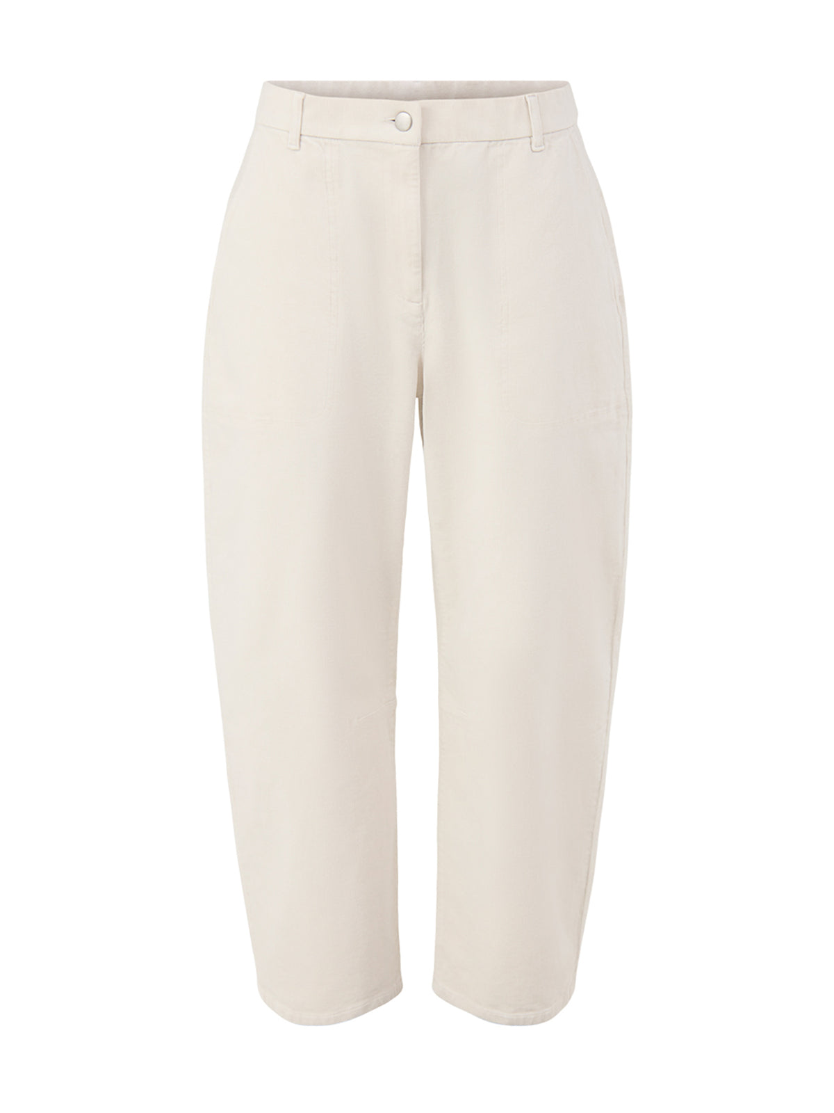 Organic Cotton Ankle Arch Trousers – Plaster