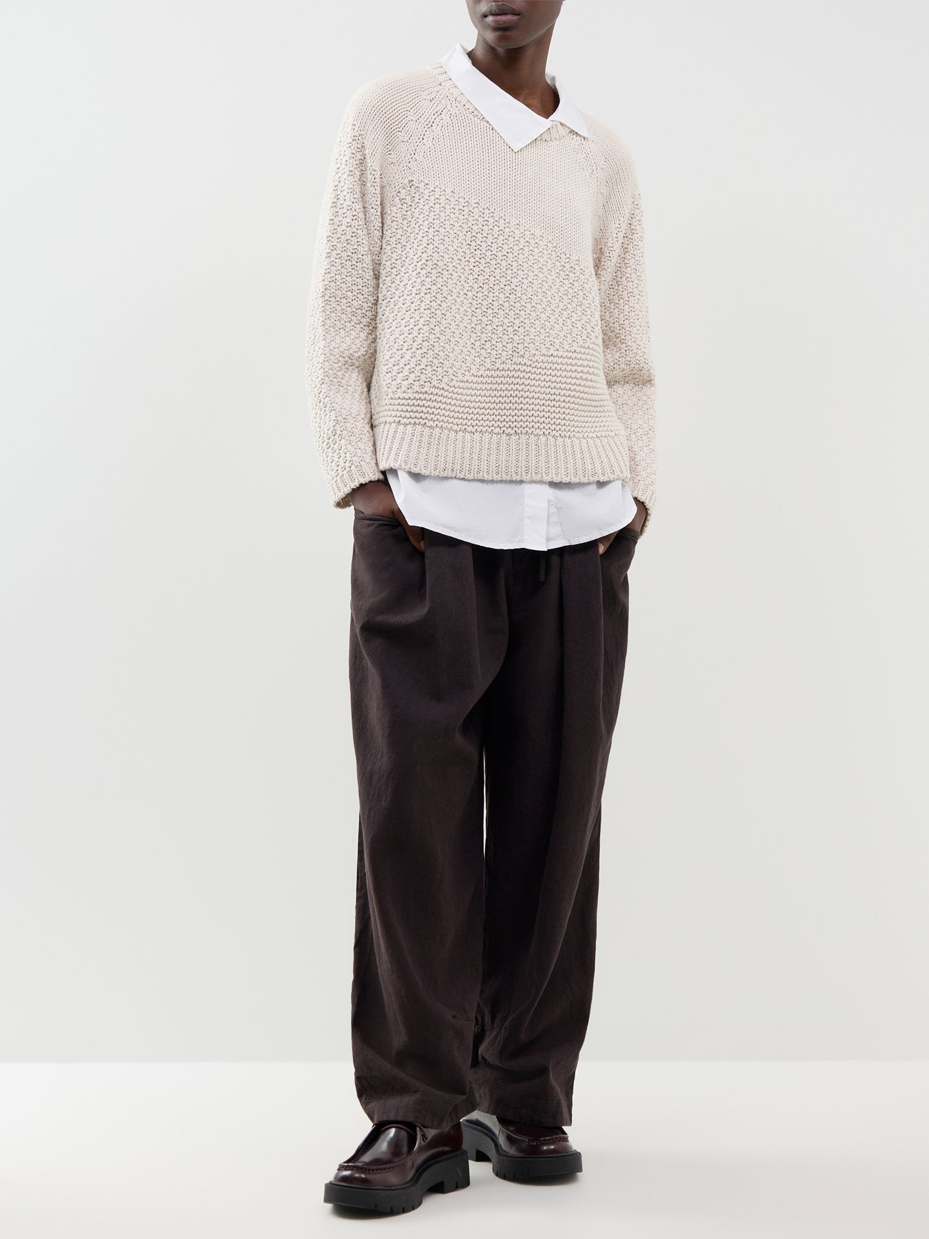 Organic Cotton Crew Neck Sweater