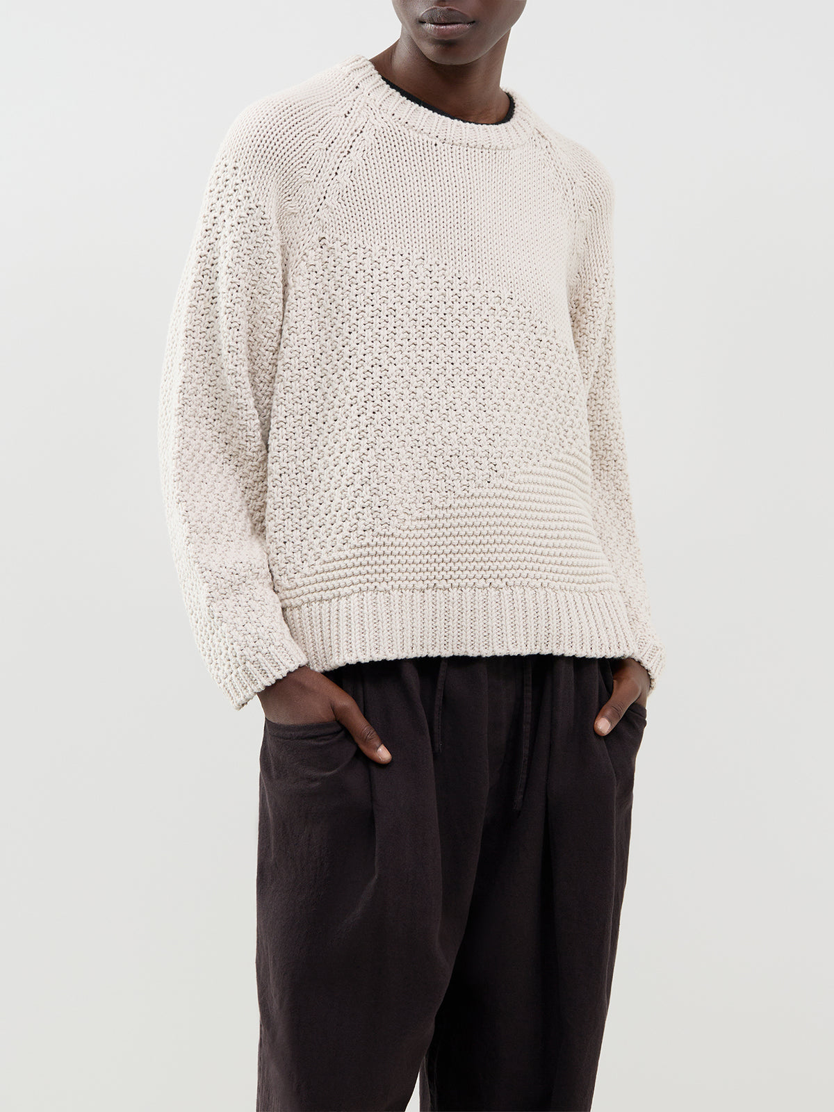 Organic Cotton Crew Neck Sweater