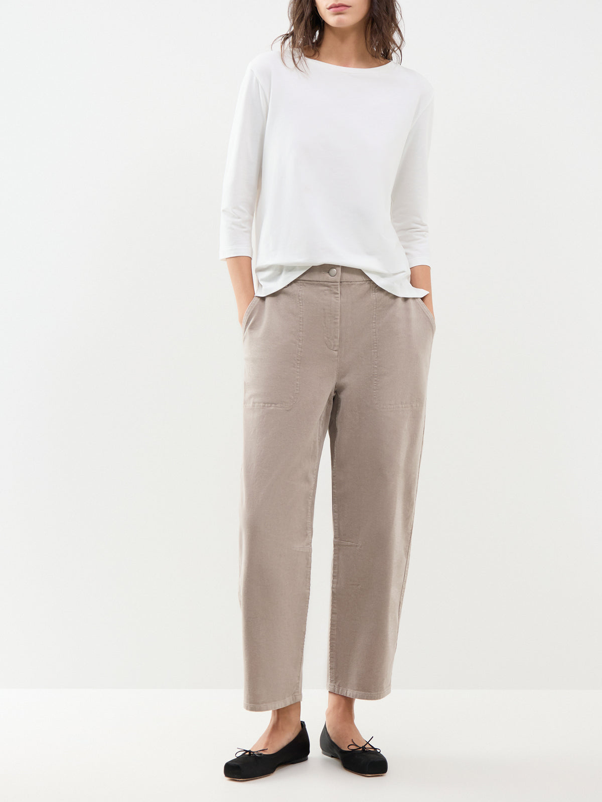 Organic Cotton Ankle Arch Trousers – Twine