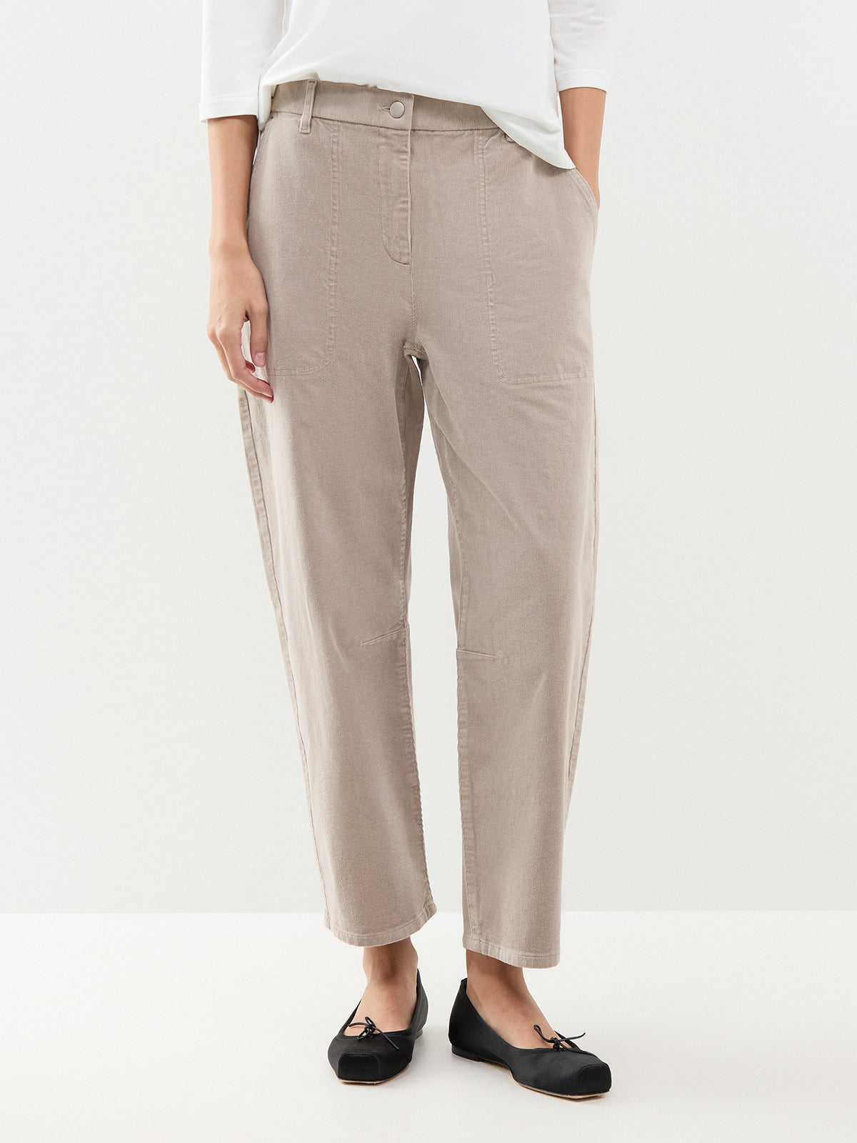 Organic Cotton Ankle Arch Trousers – Twine