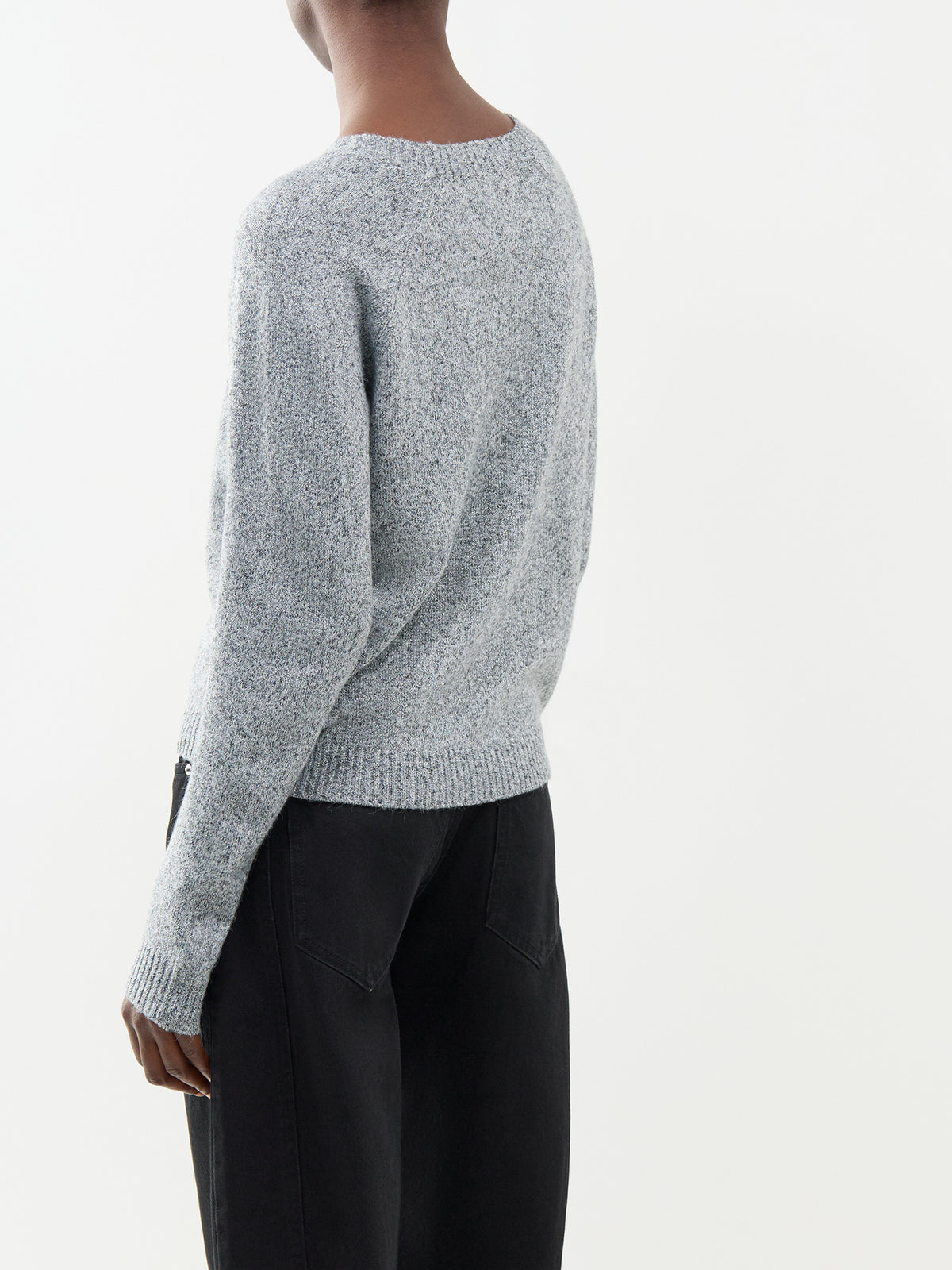 Doffyshine Metallic Crew Neck Jumper