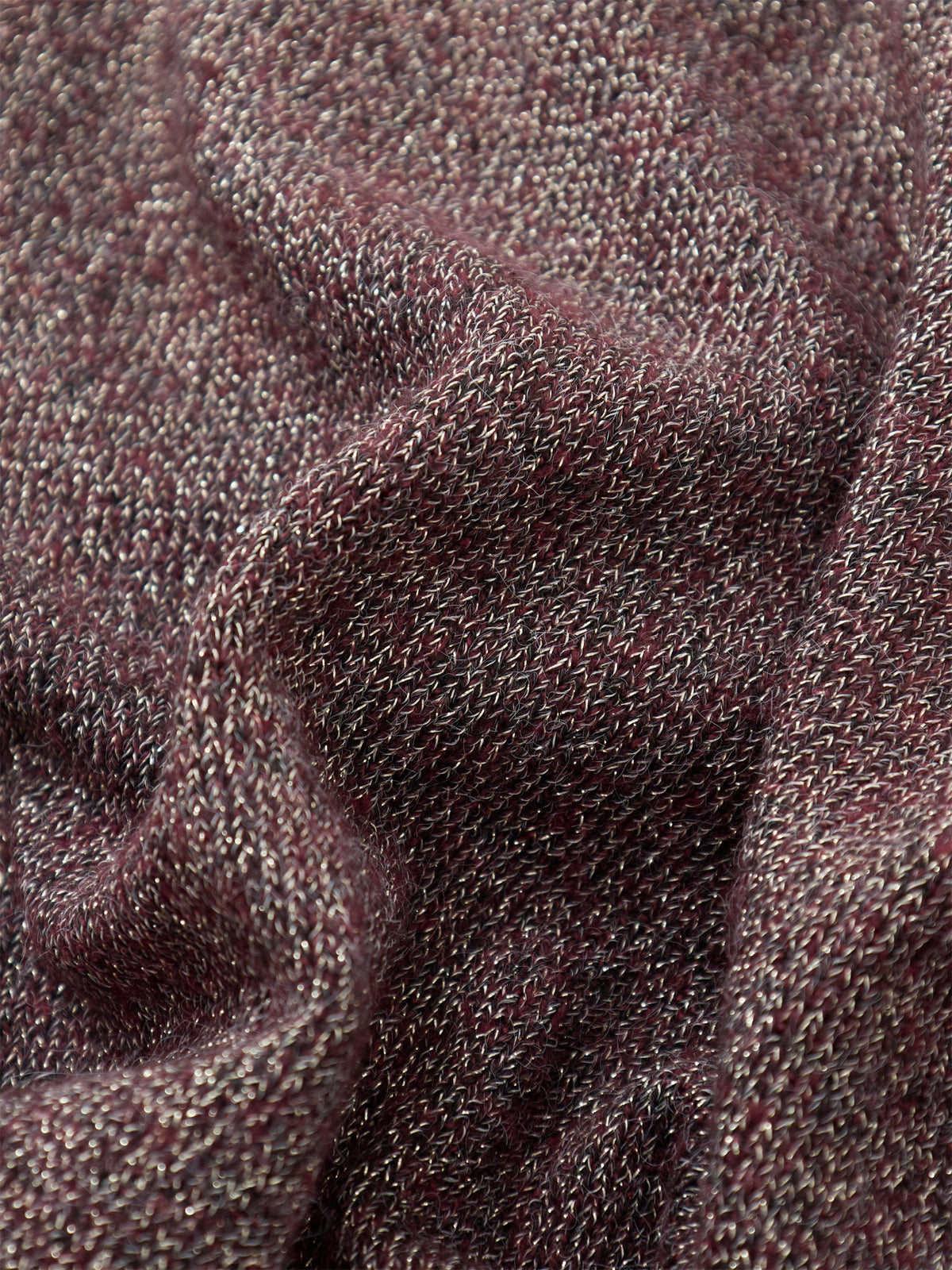 Doffyshine Metallic Crew Neck Jumper