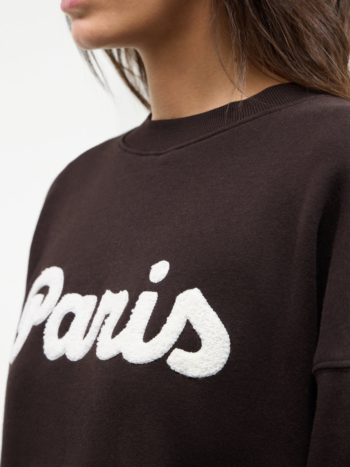 Caisa Alina Crew Neck Sweatshirt