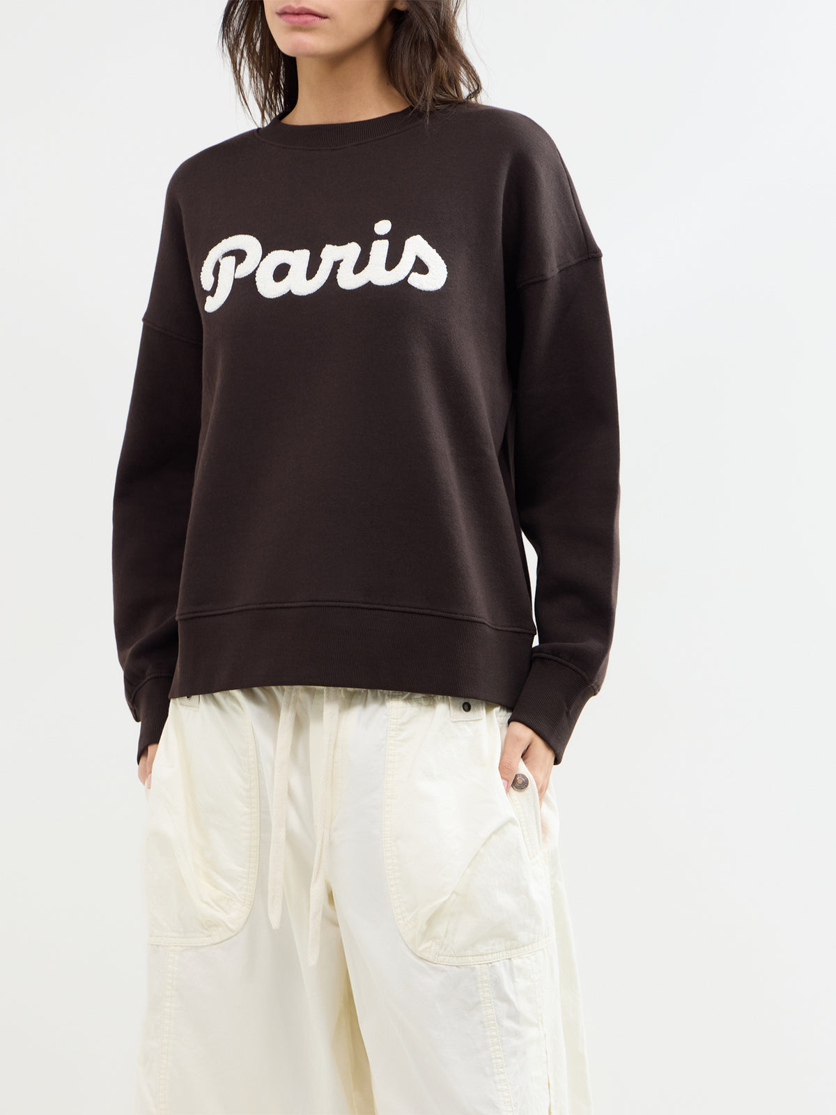 Caisa Alina Crew Neck Sweatshirt